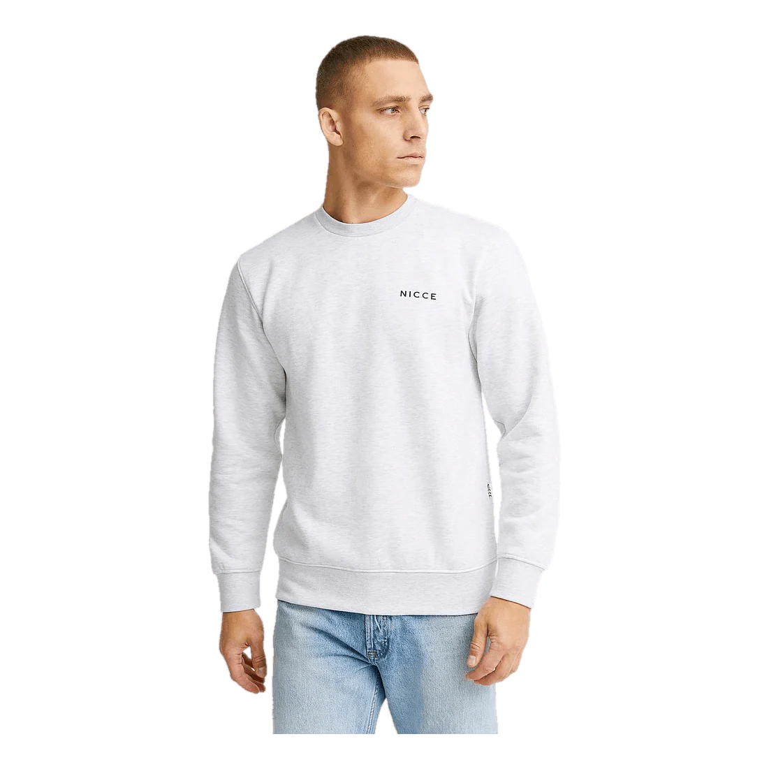 Nicce Chest Logo Sweat - Image 3