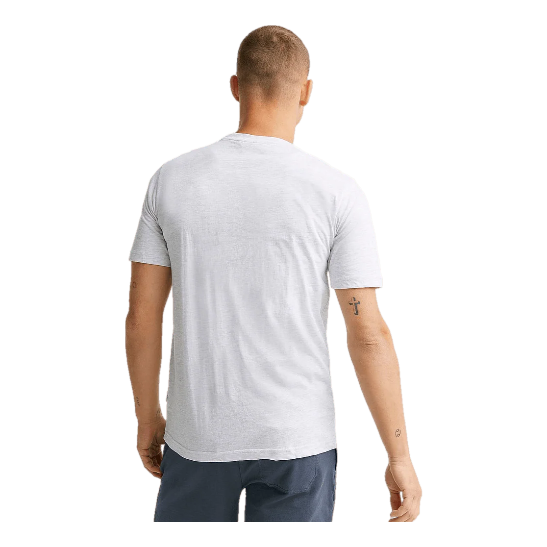 Chest Logo T-shirt  Marl - Image 2