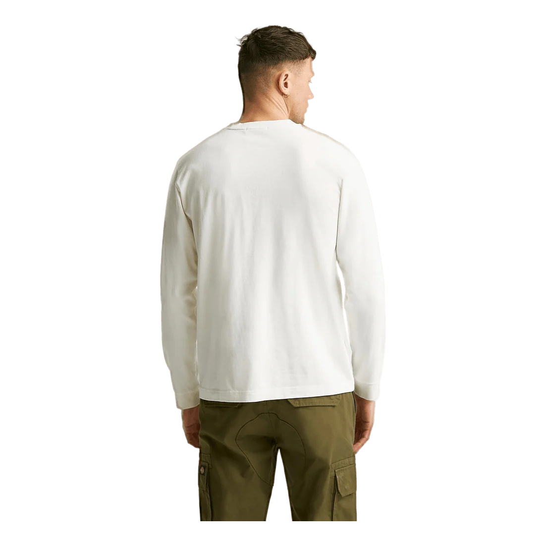 Nudie Jeans Rudi Heavy Pocket Tee Chalk - Image 2