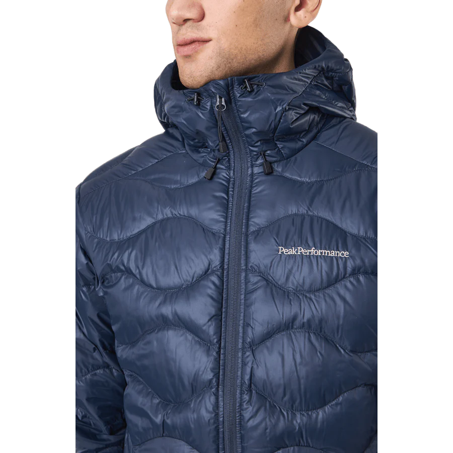 M Helium Down Hood Jacket Blue Shadow - Image 4