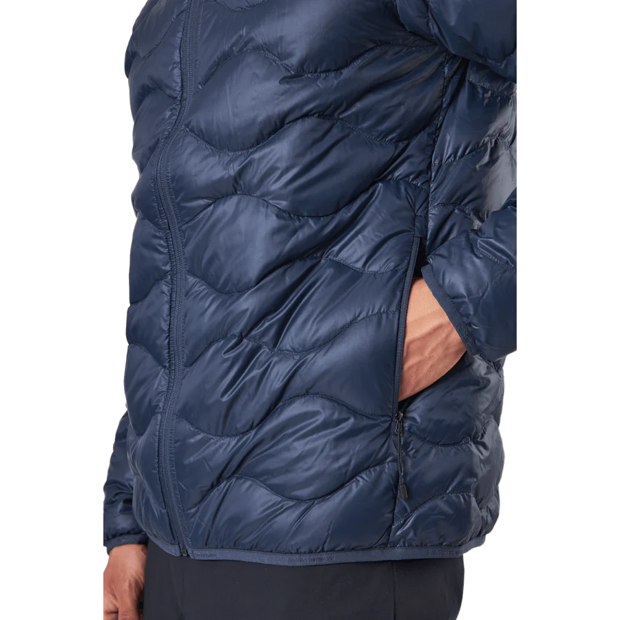 M Helium Down Hood Jacket Blue Shadow - Image 7