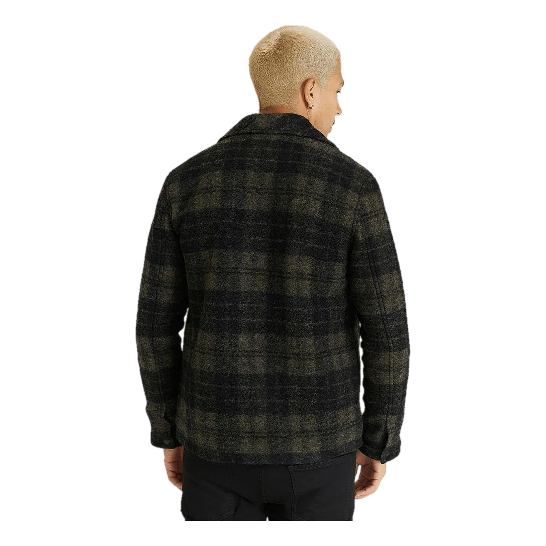 M Wool Shirt 104 Check - Image 2