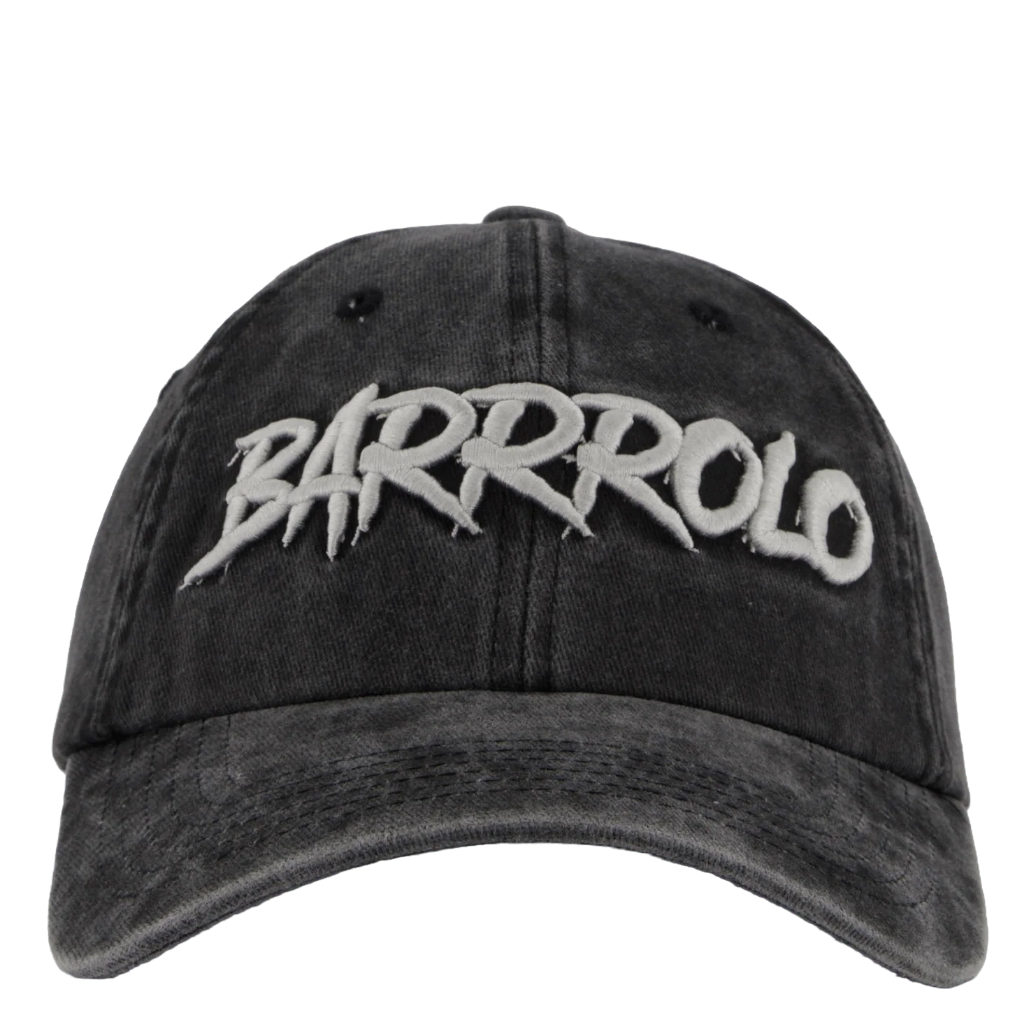 Barrrolo Dad Cap Washed Black - Image 5