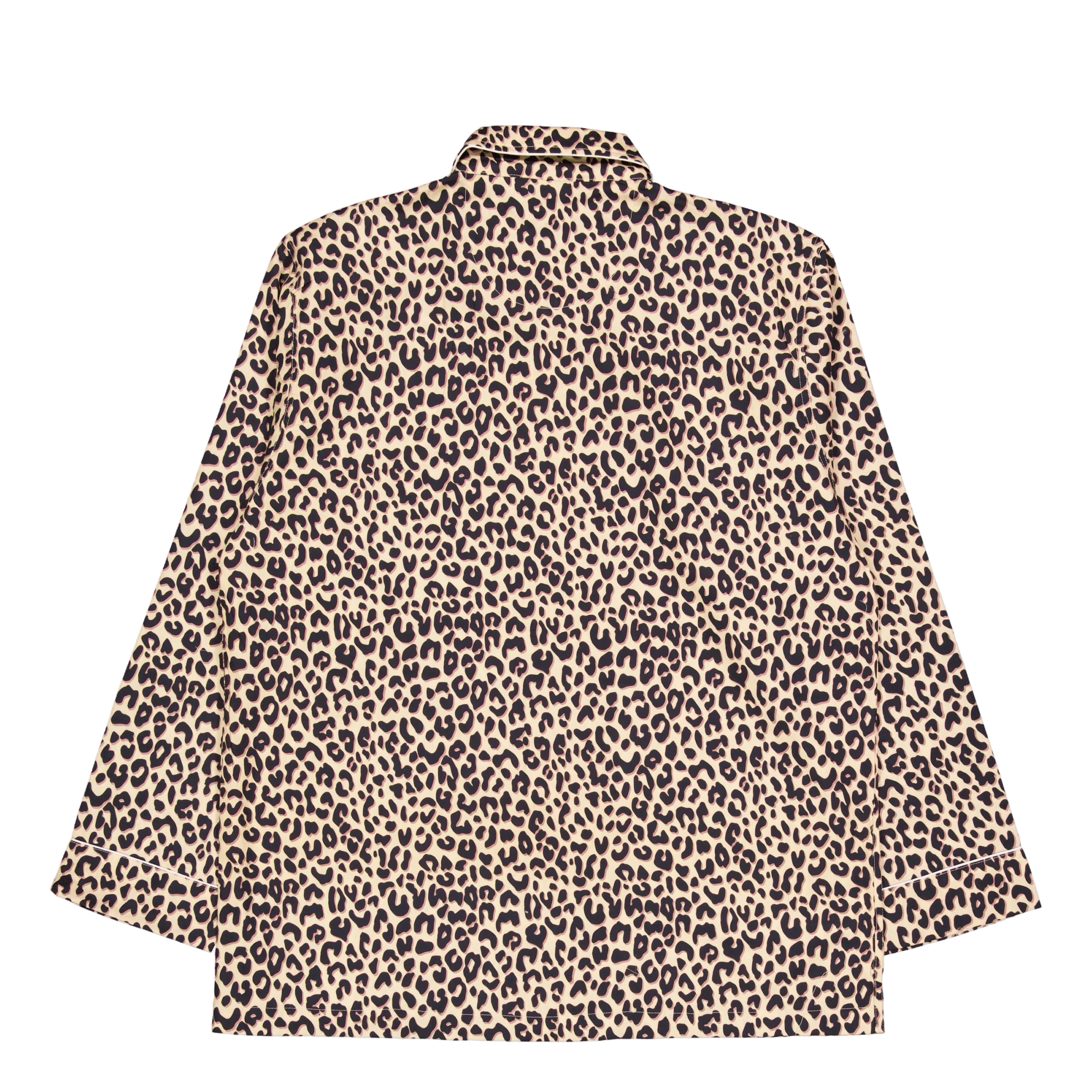 Leopard Pyjama Shirt 250 Beige - Image 2