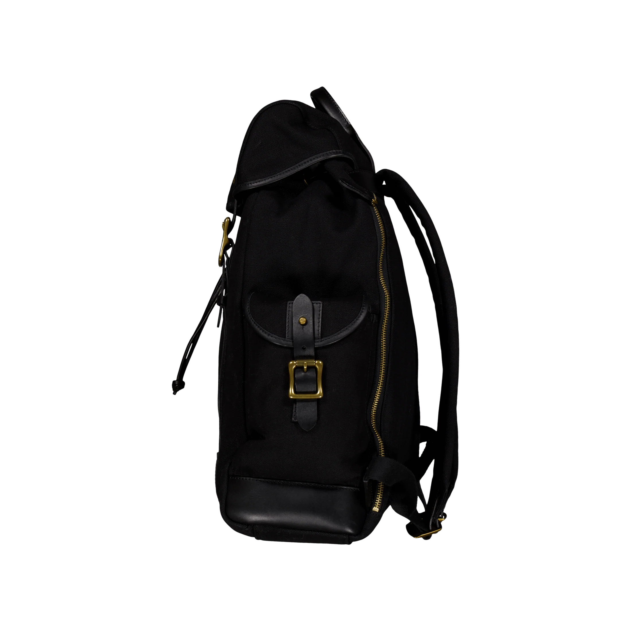 Polo Ralph Lauren Canvas / Leather Flap Backpack - Image 4