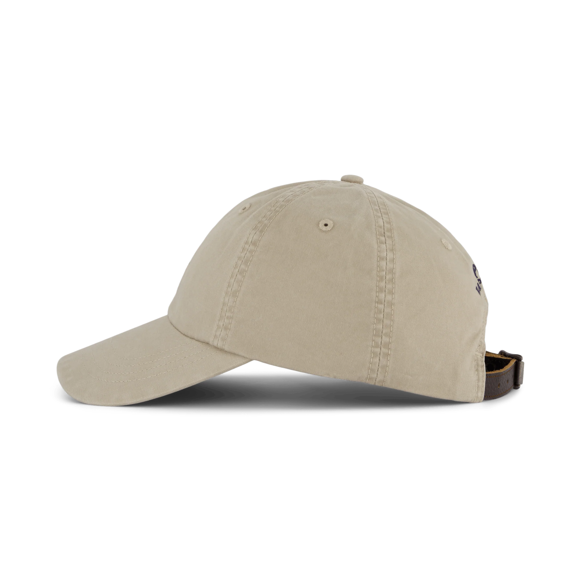 Stretch-Cotton Twill Ball Cap Khaki Tan - Image 2