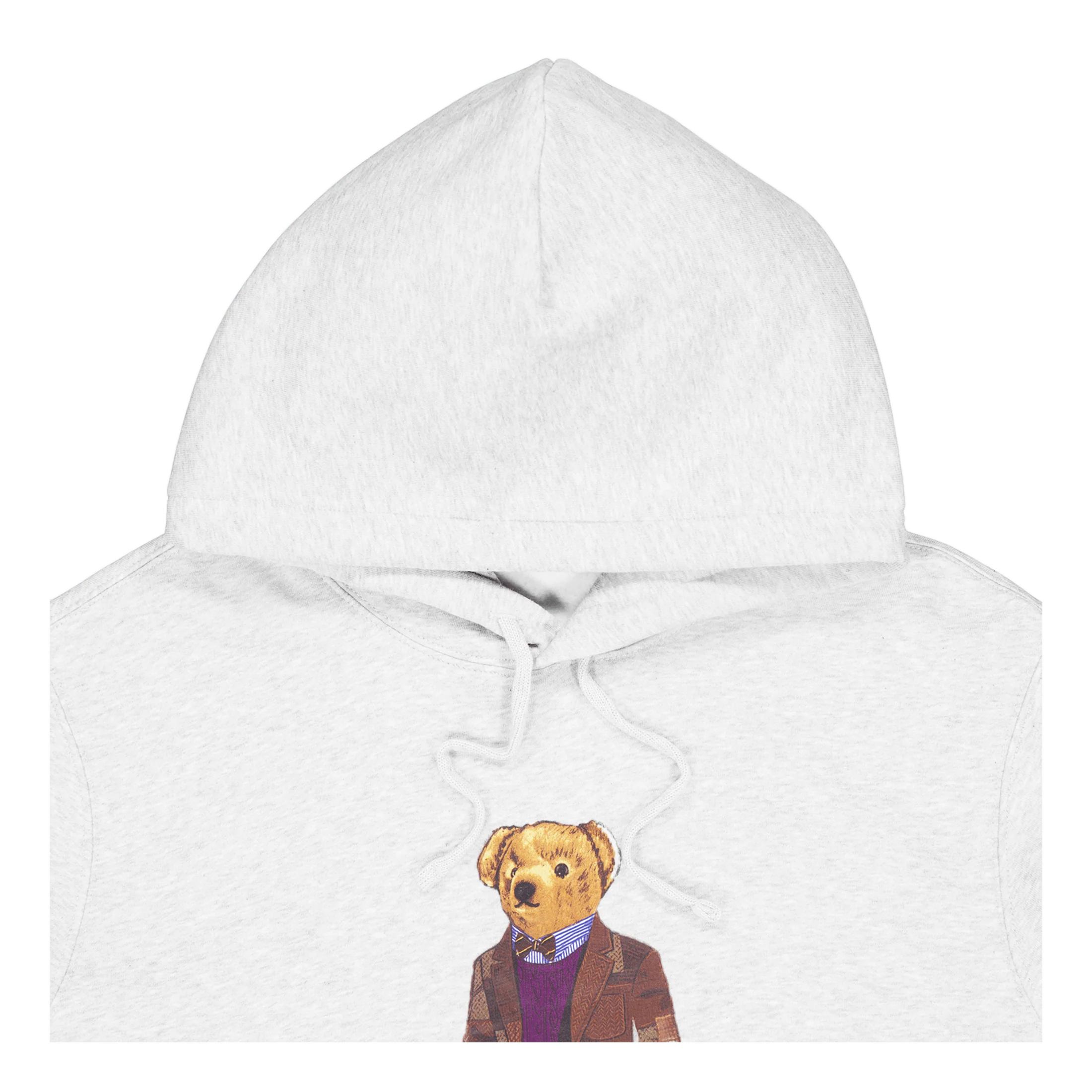 Polo Ralph Lauren Graphic Fleece-lsl-sws Fa23 Andover Hthr Hrtg Bear - Image 3