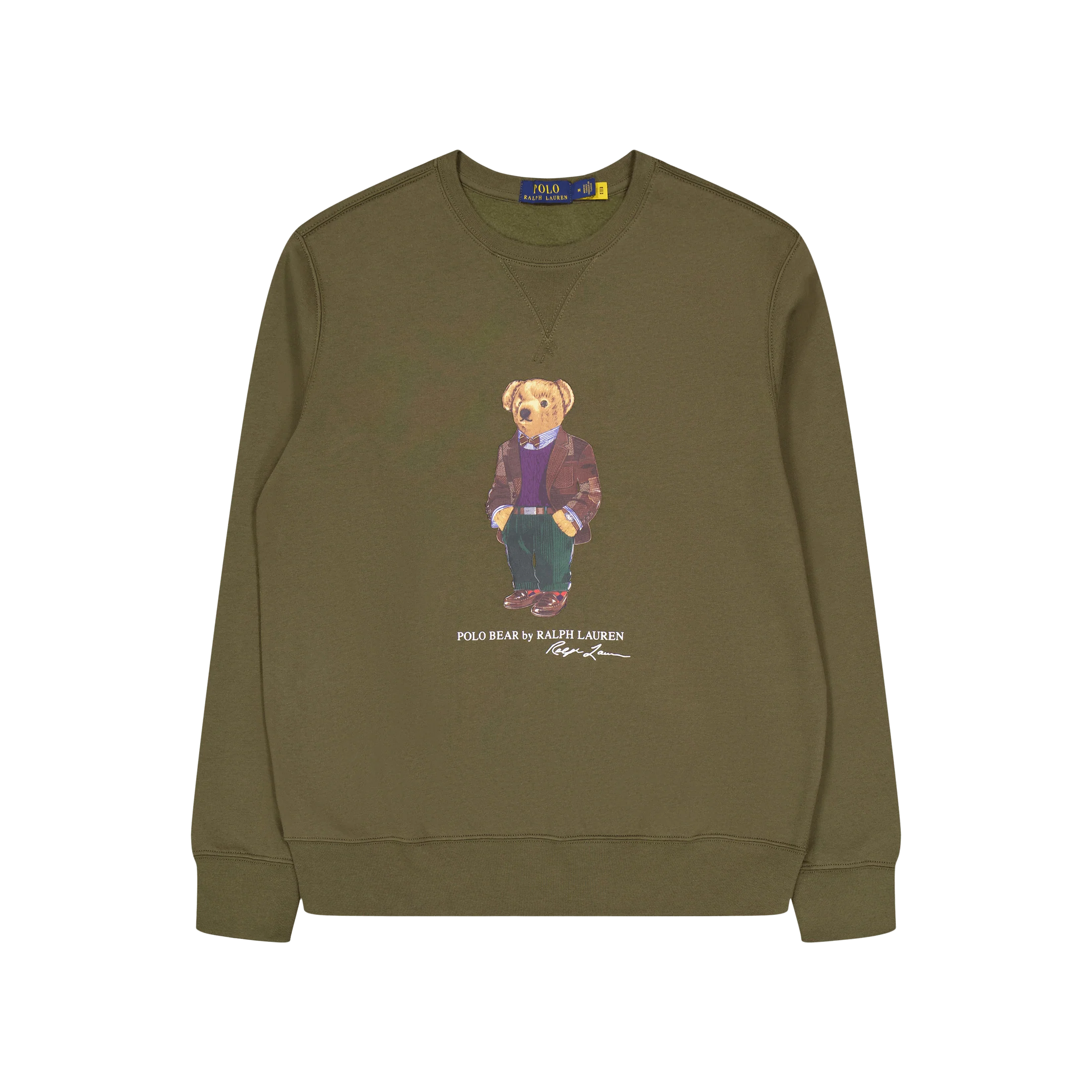 Polo Ralph Lauren Graphic Fleece-lsl-sws Fa23 Expedition Olve Hrtg Bear