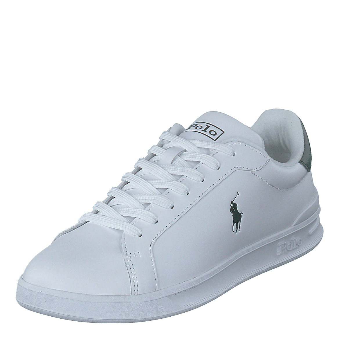 Heritage Court II Leather Sneaker White / College Green PP - Image 3