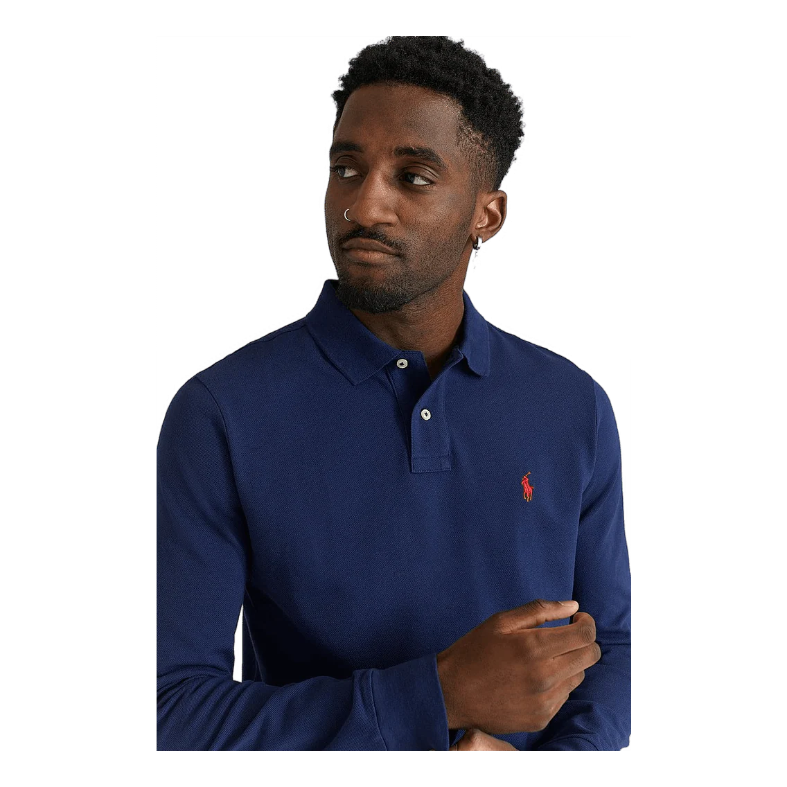Polo Ralph Lauren Custom Slim Fit Mesh Polo Shirt