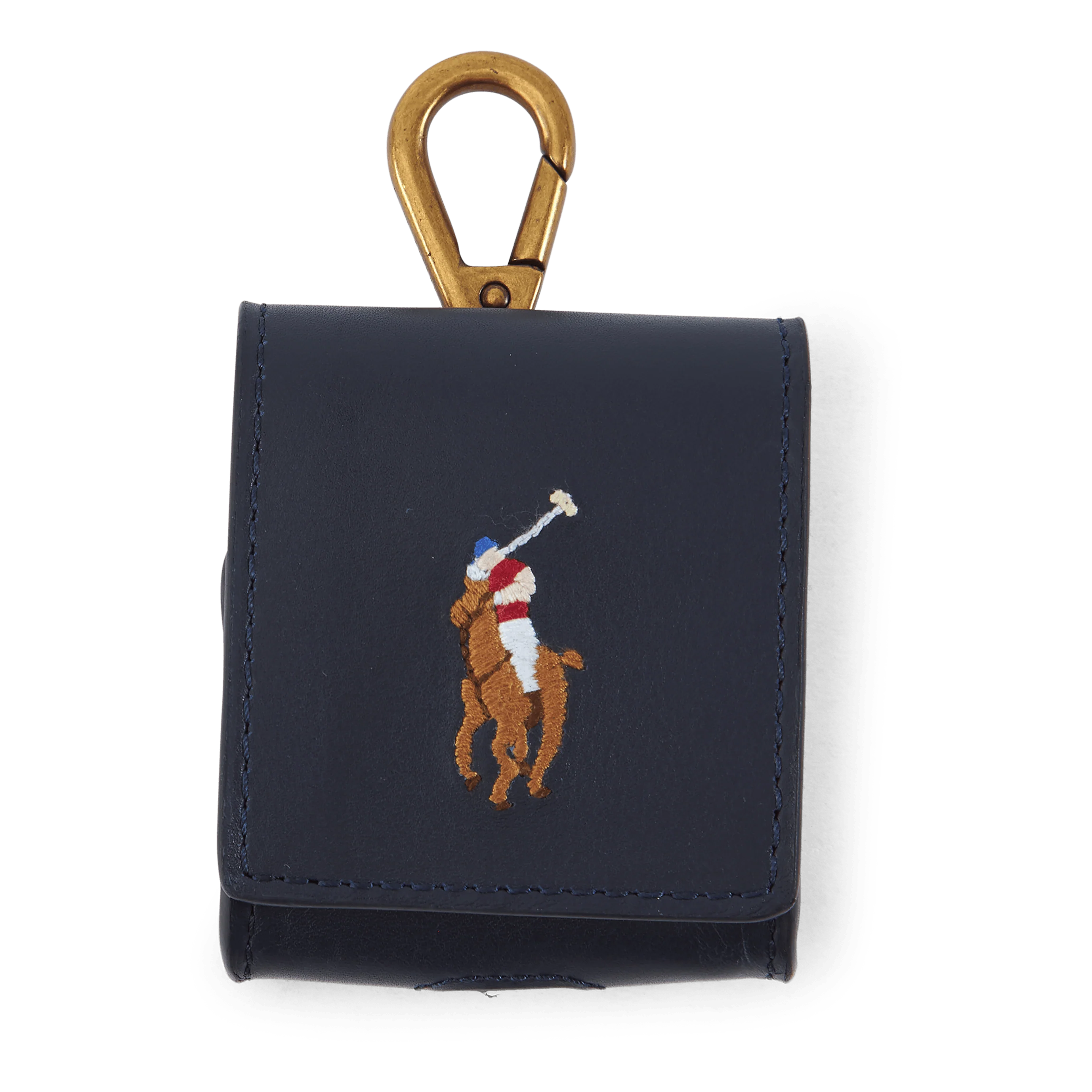 Polo Ralph Lauren Leather Airpod Case Pony