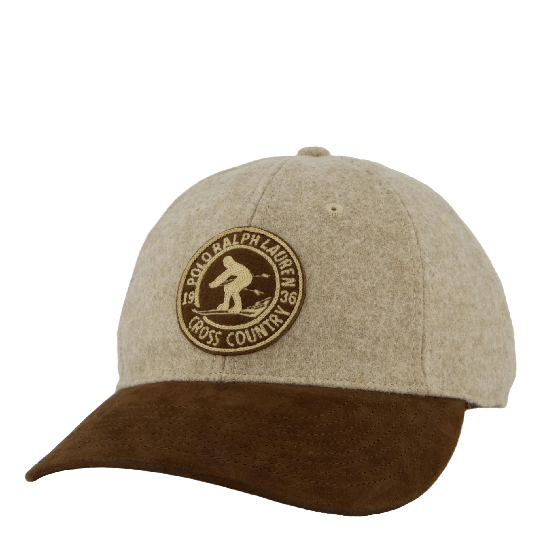 Melton Wool-auth Bball Oatmeal