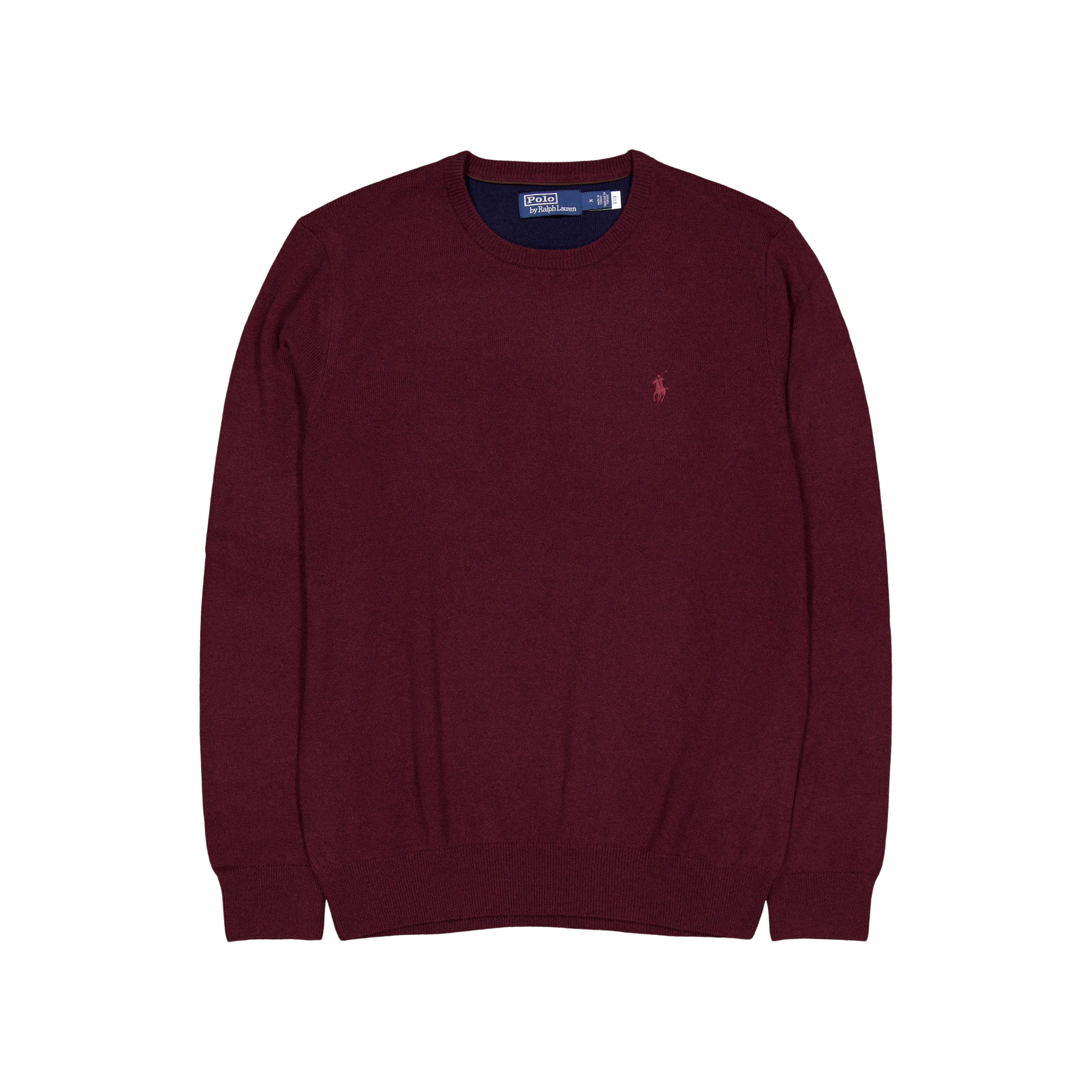 Polo Ralph Lauren Merino Knit Cn 006 Aged Wine