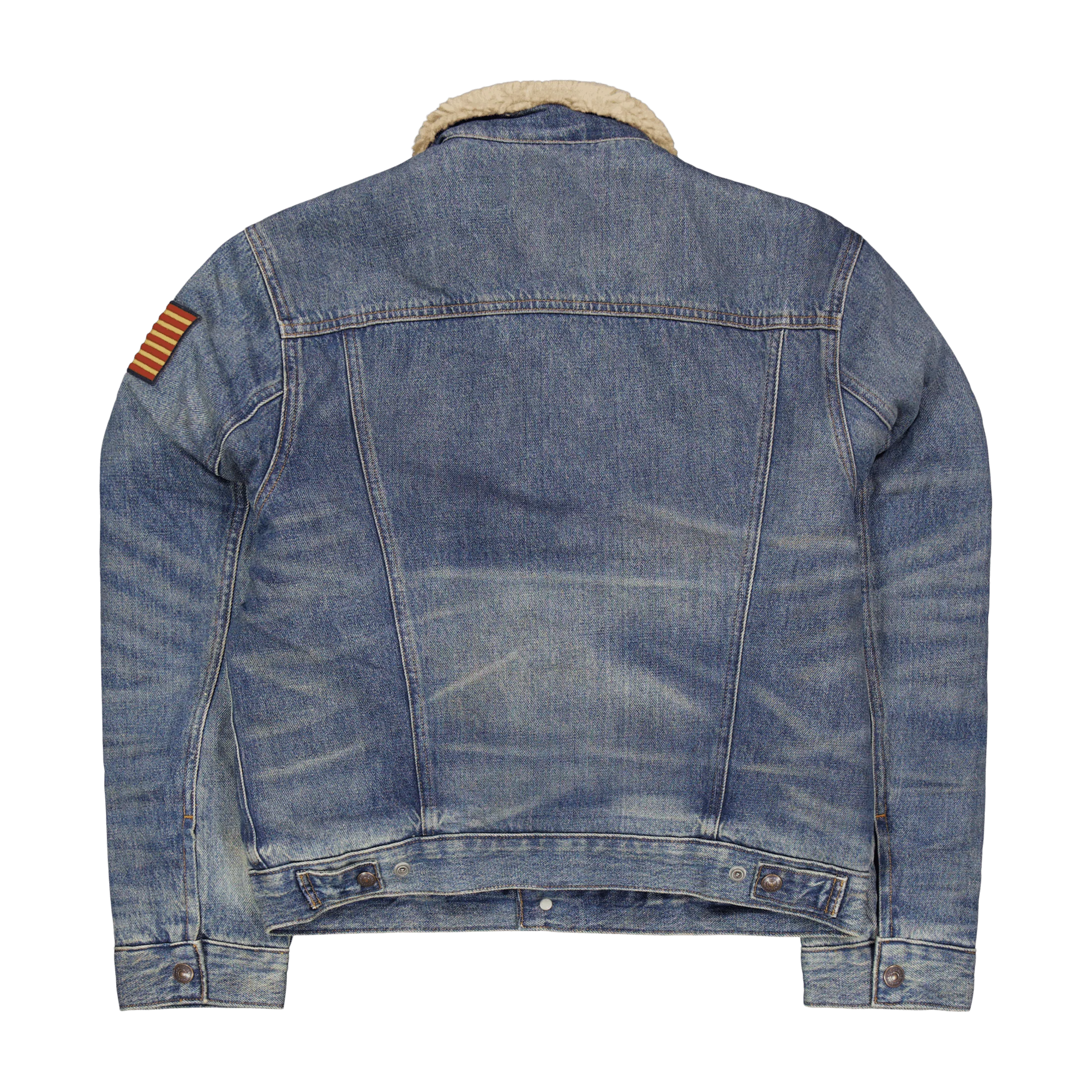 Polo Ralph Lauren Rigid Denim Sherpa Icon Trucke 001 Earlton - Image 2