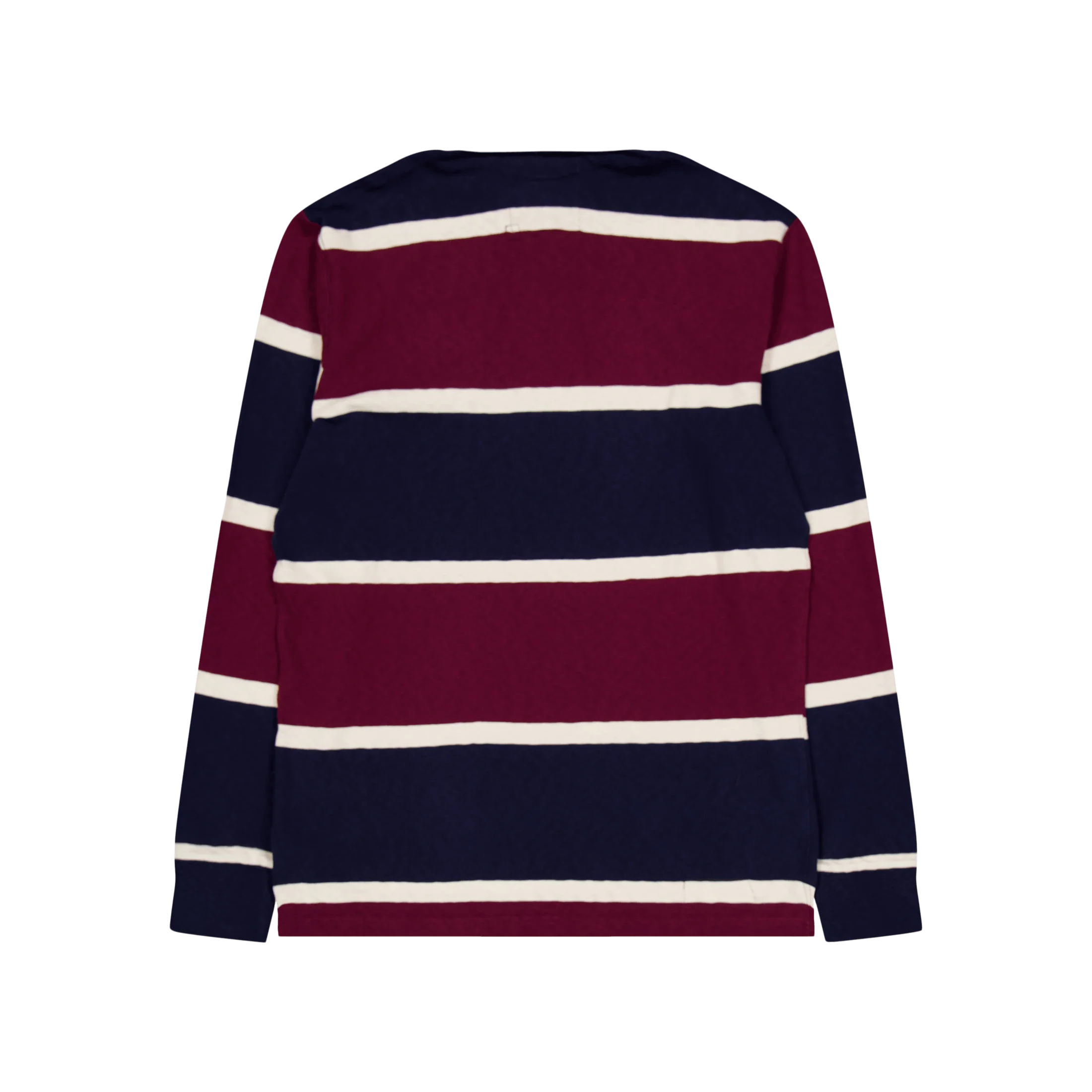 Polo Ralph Lauren Summer Antique Rugby Shirt 001 Classic Wine Multi - Image 2