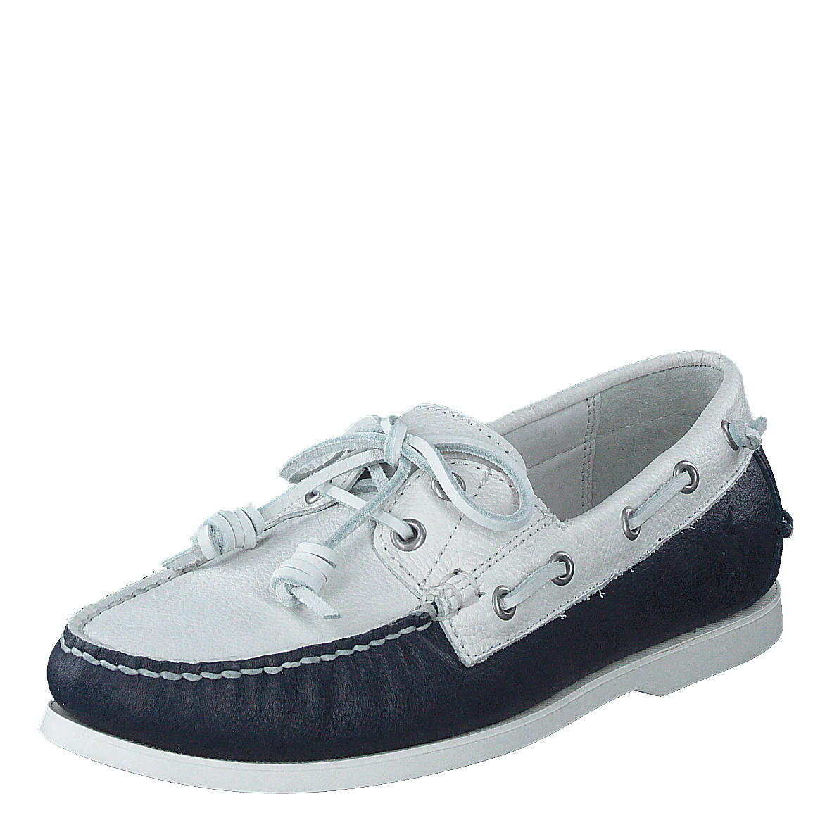 Polo Ralph Lauren Merton Two-Tone Leather Boat Shoe - Image 3