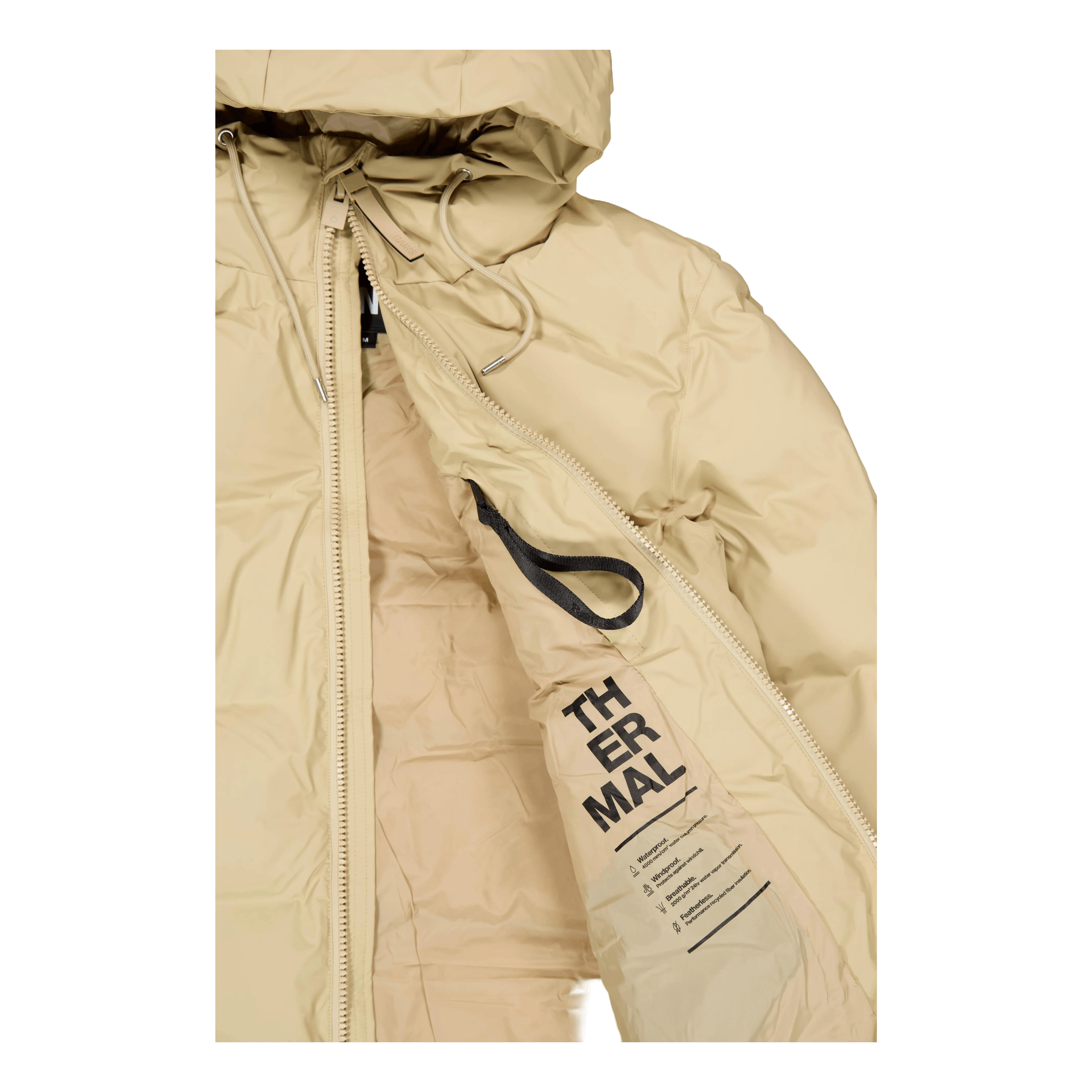 Alta Longer Puffer Jacket W3t4 24 Sand - Image 5
