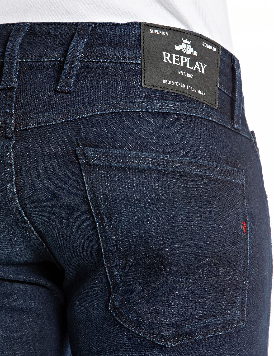 Anbass Dark Indigo Powerstretc 007 Dark Blue - Image 8