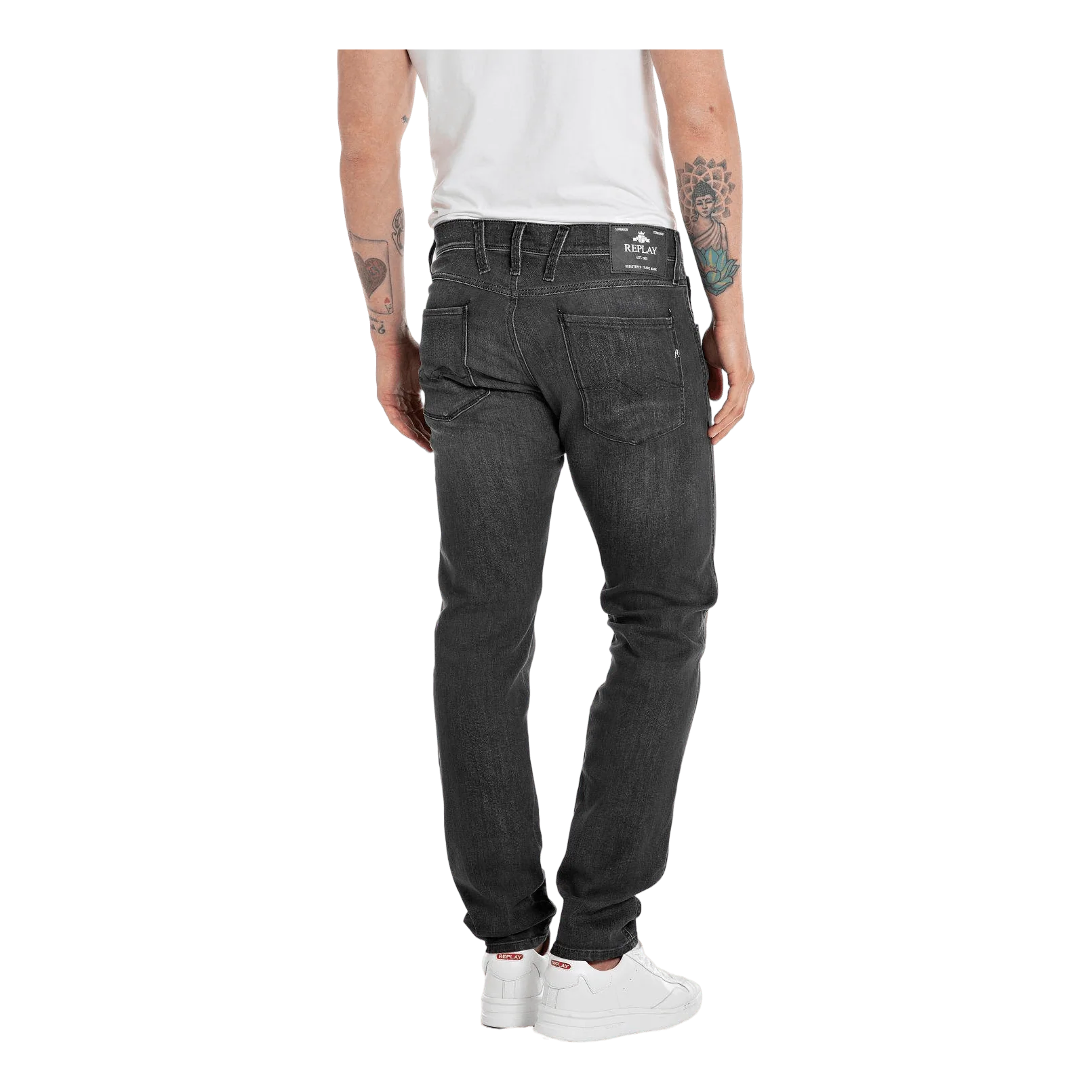Anbass Powerstretch 097 Dark Grey - Image 2