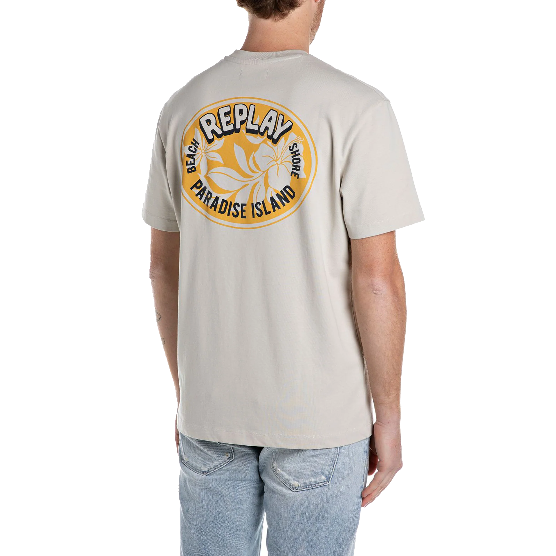 Backprint Tee Alabaster - Image 2