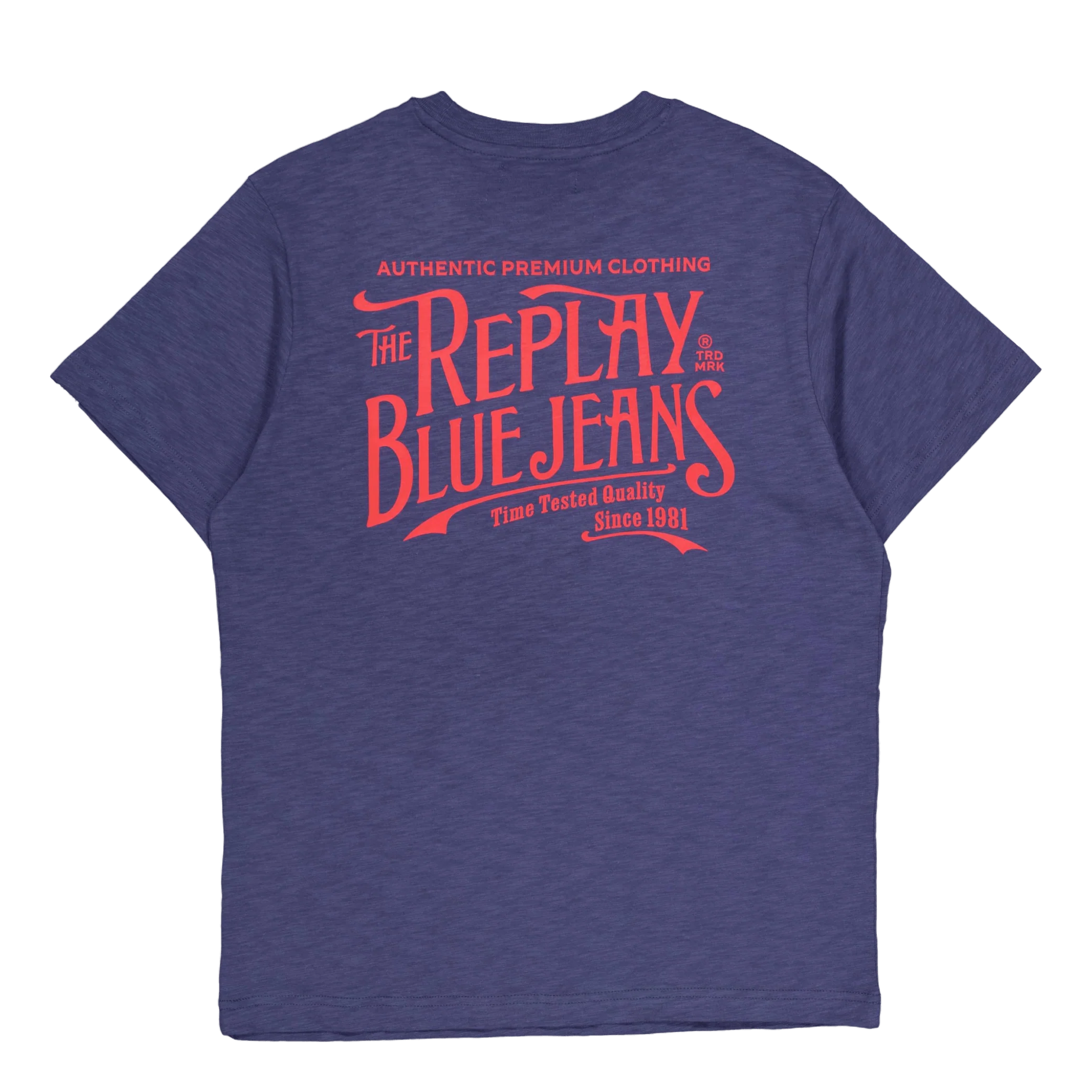Backprint Tee Medium Blue - Image 3