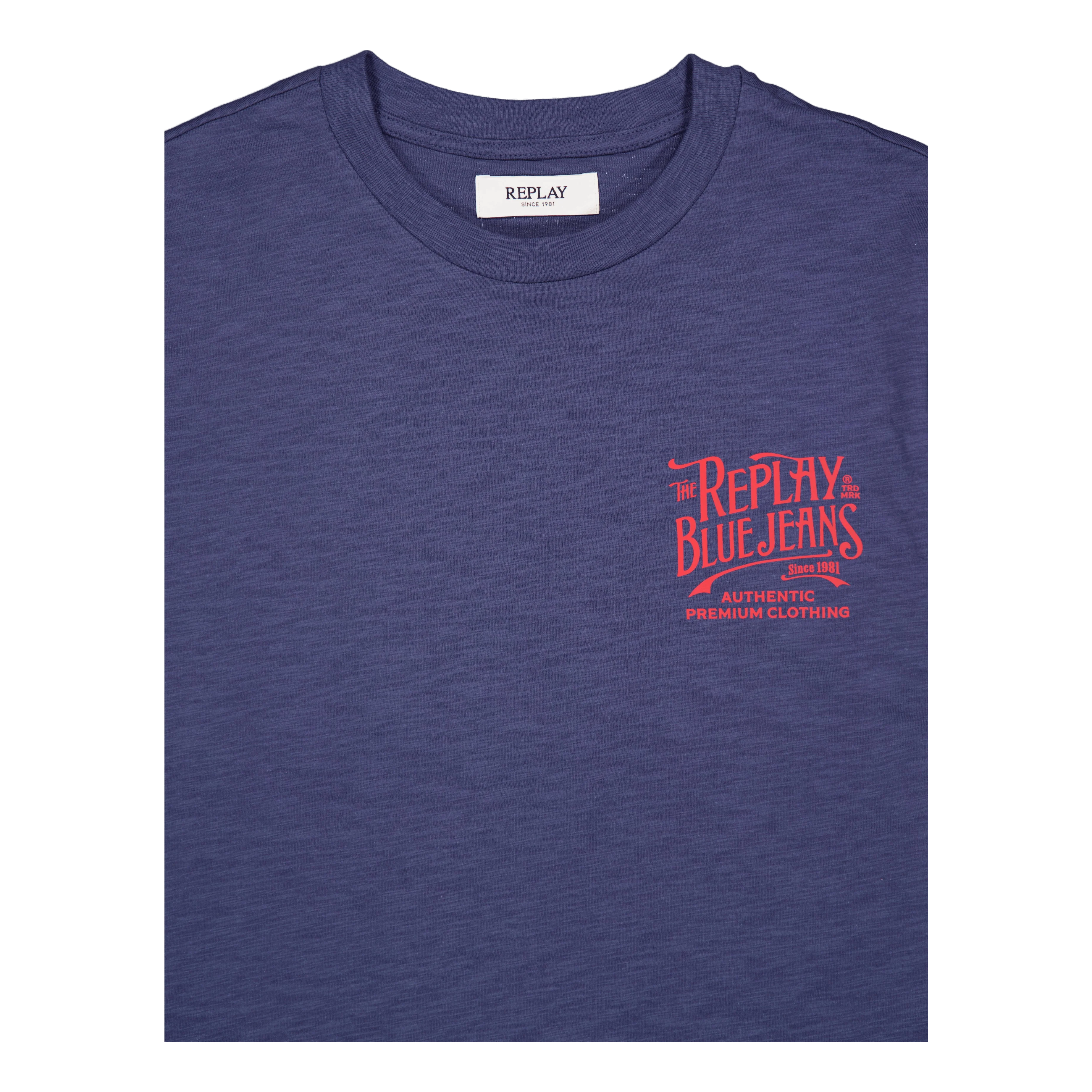 Backprint Tee Medium Blue - Image 4