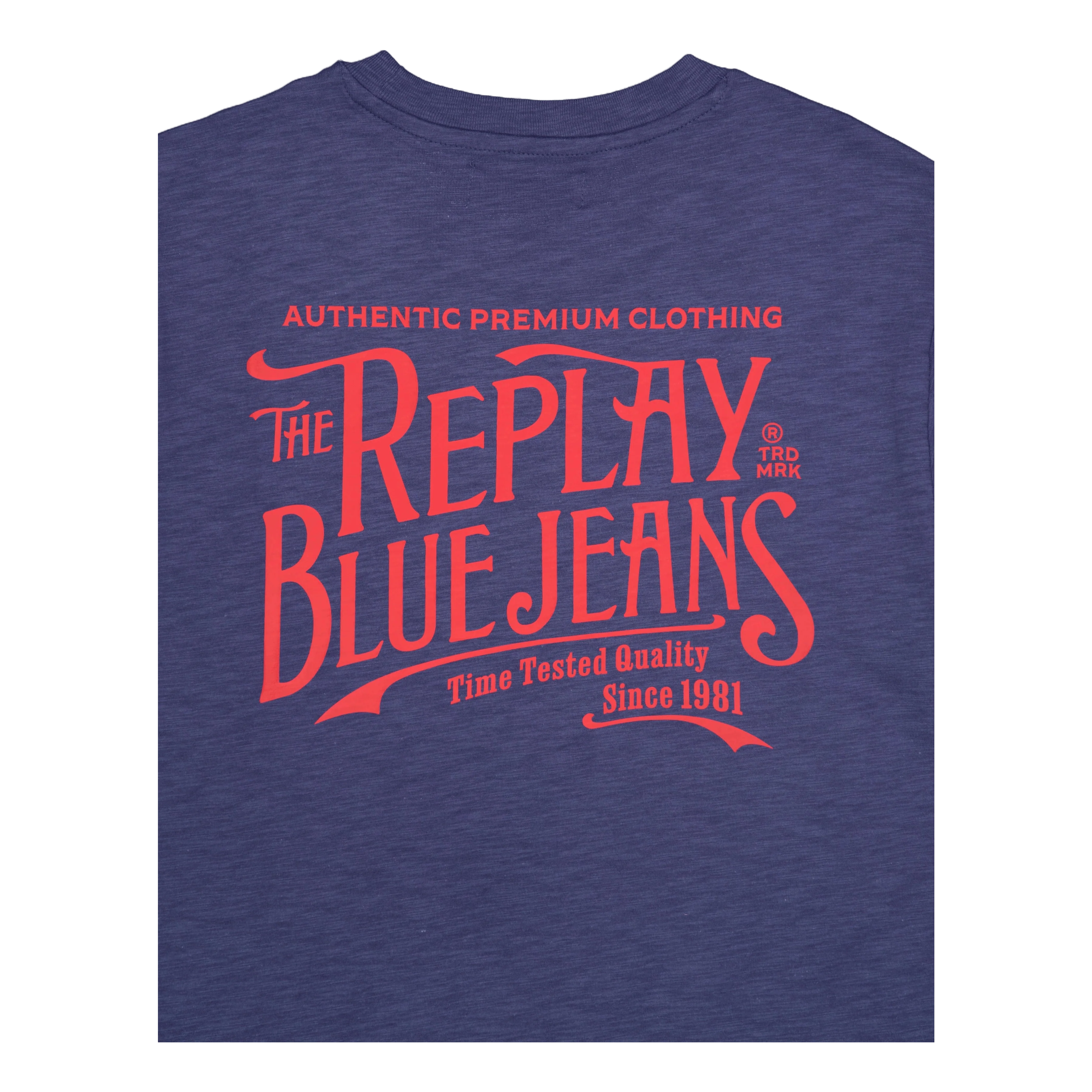 Backprint Tee Medium Blue - Image 5