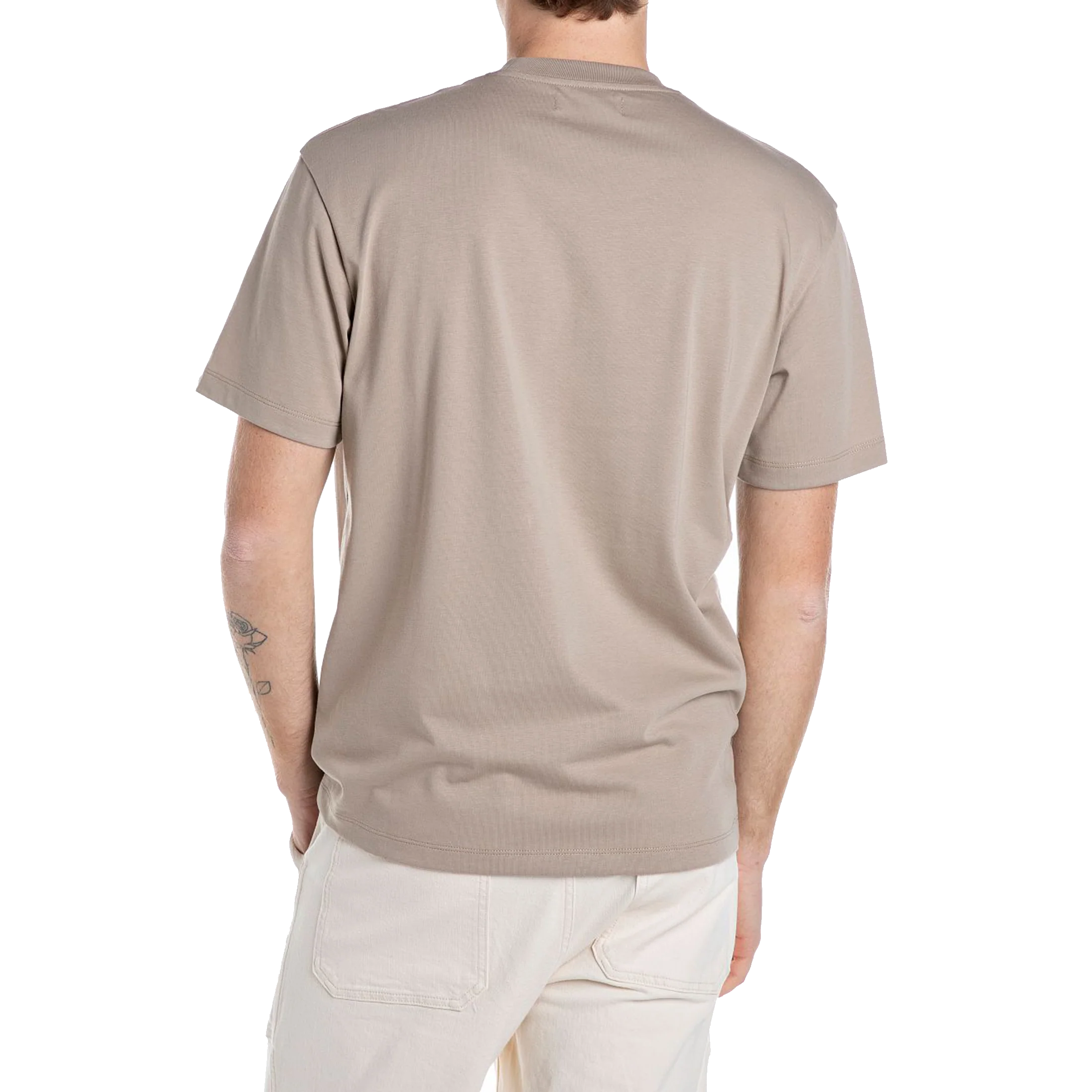 Embroided Logo Tee Stone - Image 2