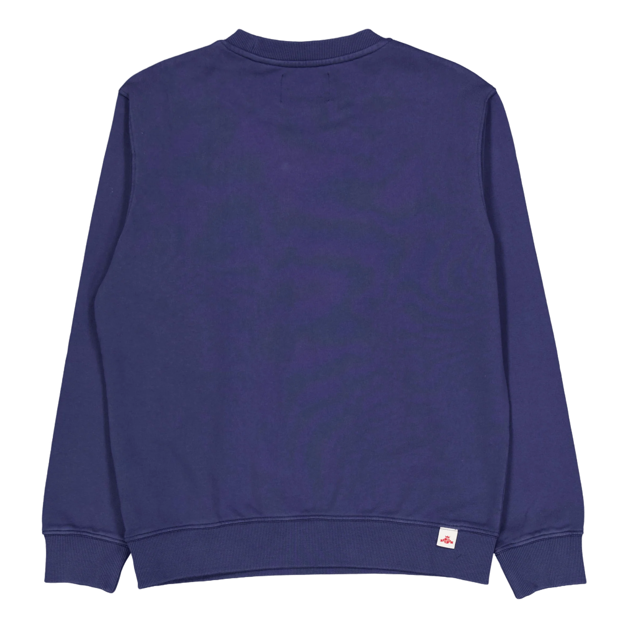 French Terry Crew Neck Sweatsh Medium Blue - Image 2
