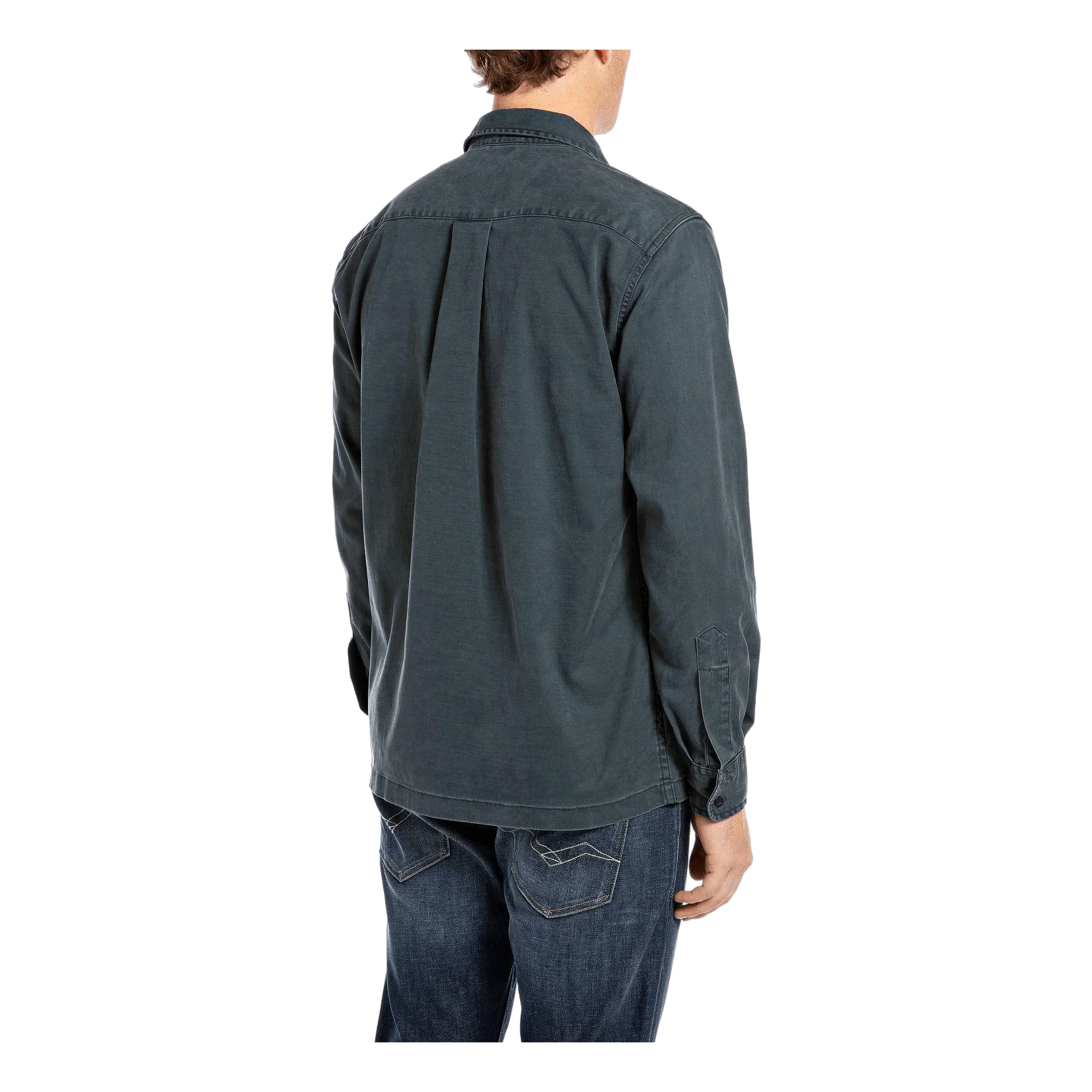 Washed Shirt 094 Ocean Blue - Image 2