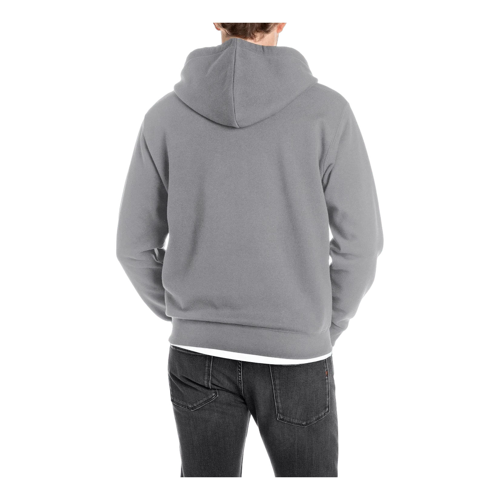 Zip Hoodie 093 Lead Grey - Image 2