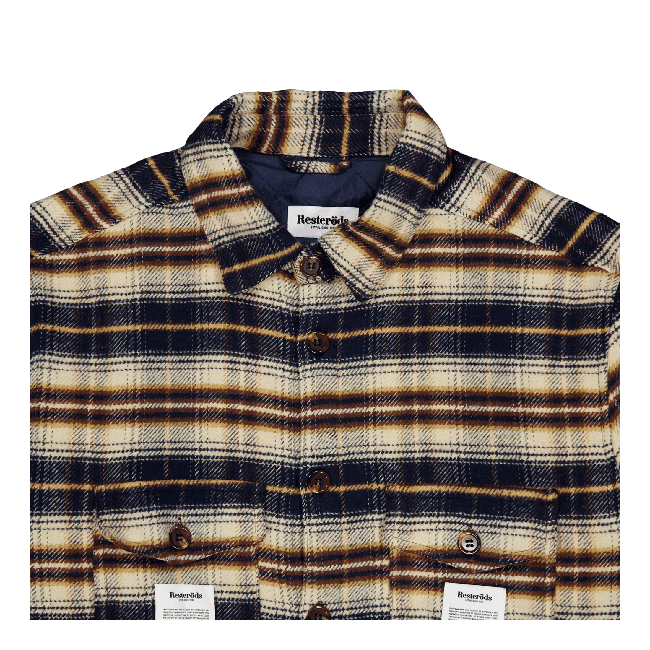 Padded Flannel Shirt 113 - Image 3