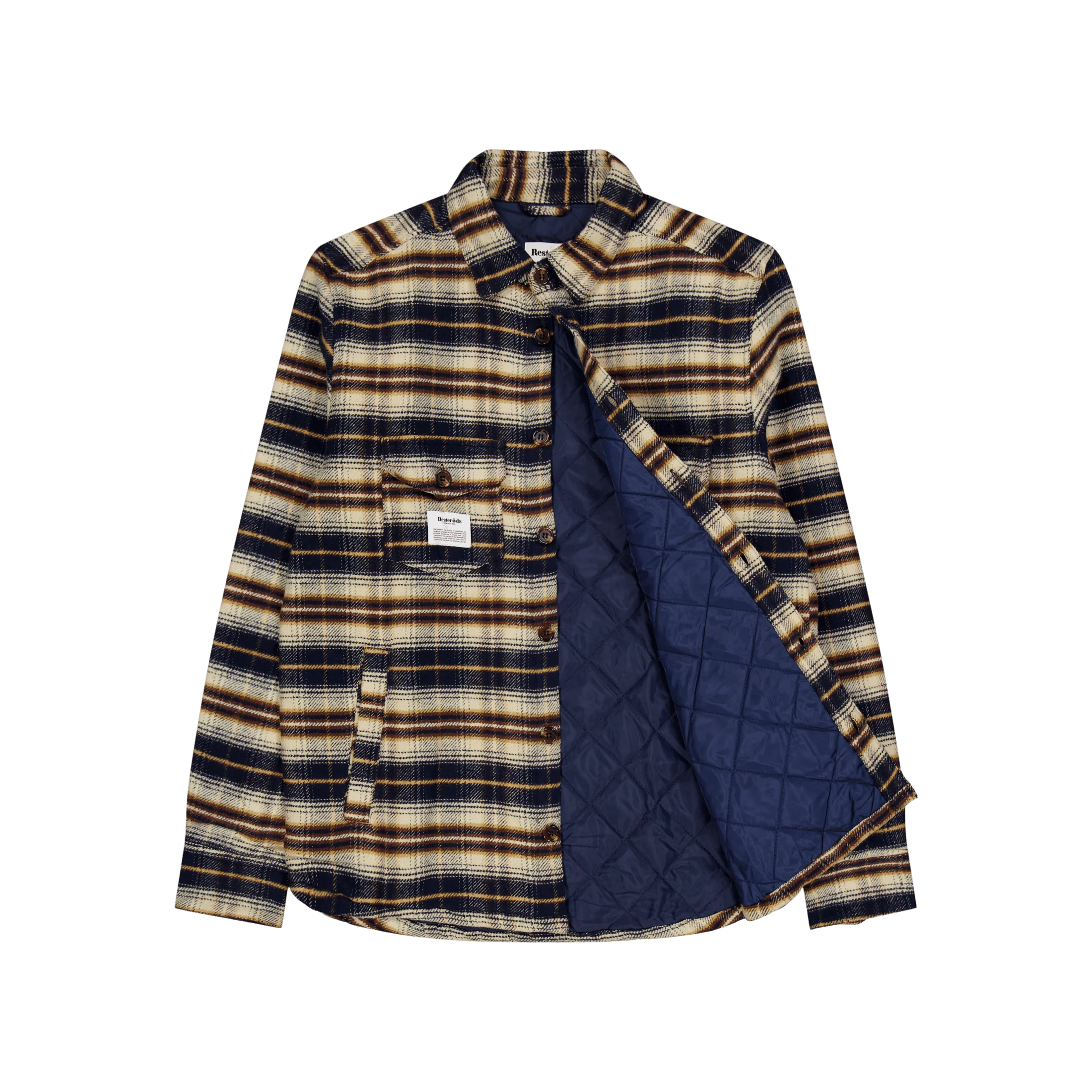 Padded Flannel Shirt 113 - Image 4