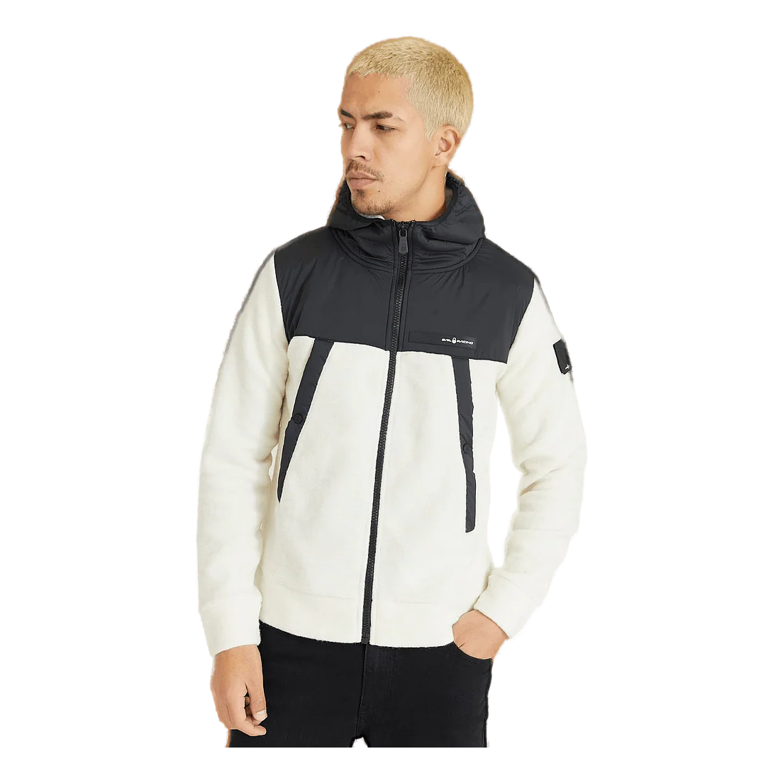 Sail Racing Glacier Knitted Zip Hood Spray