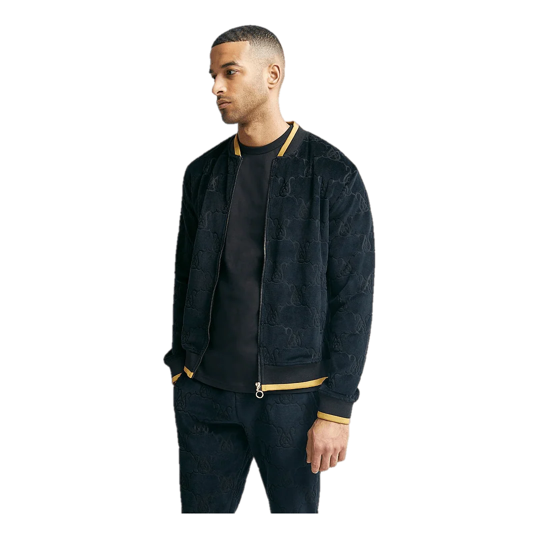 Devore Velvet Bomber Jacket - Image 3