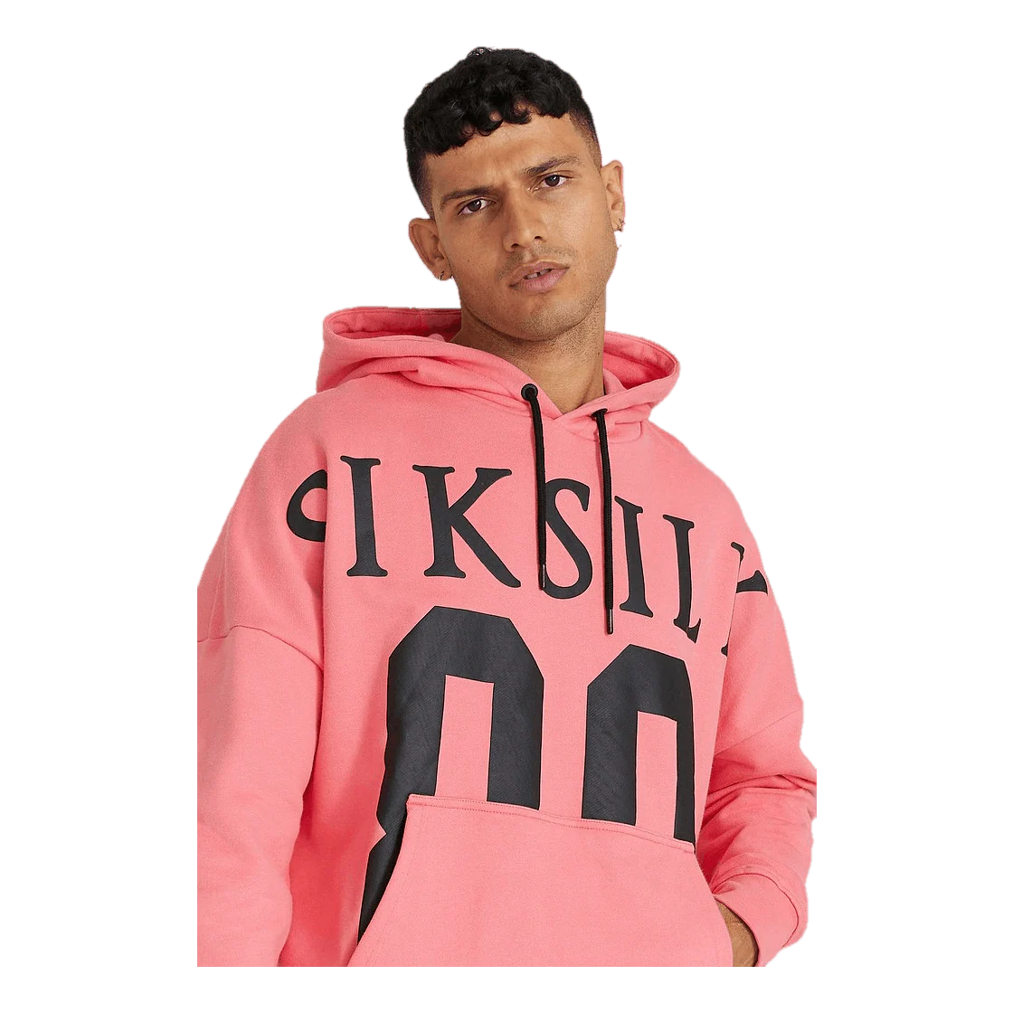 Drop Shoulder Relaxed Fit Hood