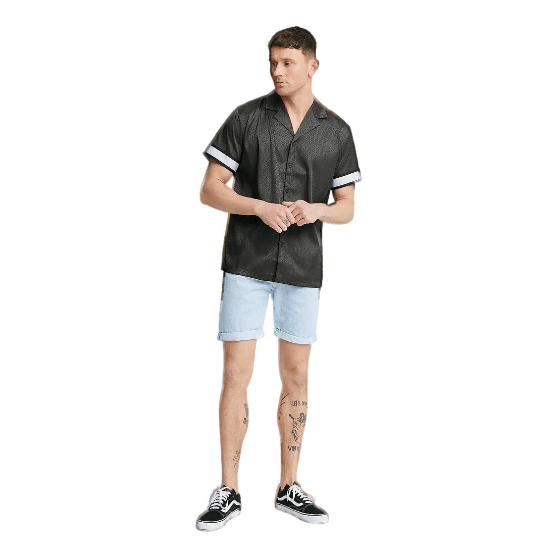 Taped Sleeve Resort Shirt - Image 3