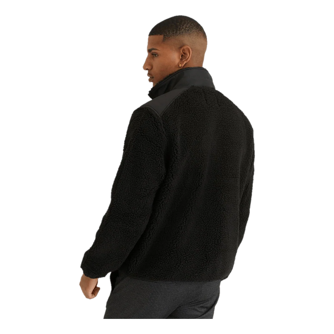 Studio Total Studio Total Contrast Pile Jacket - Image 2