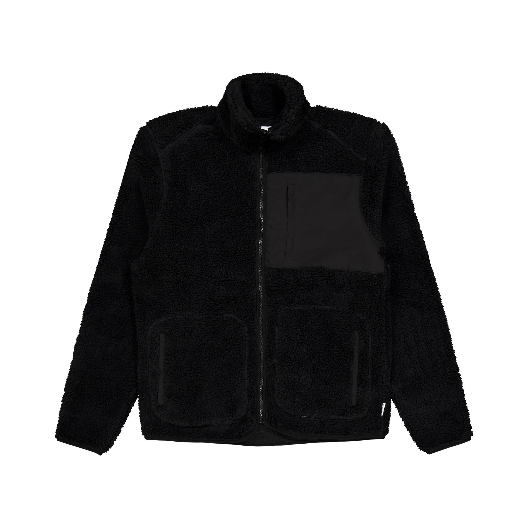 Studio Total Contrast Pile Jacket