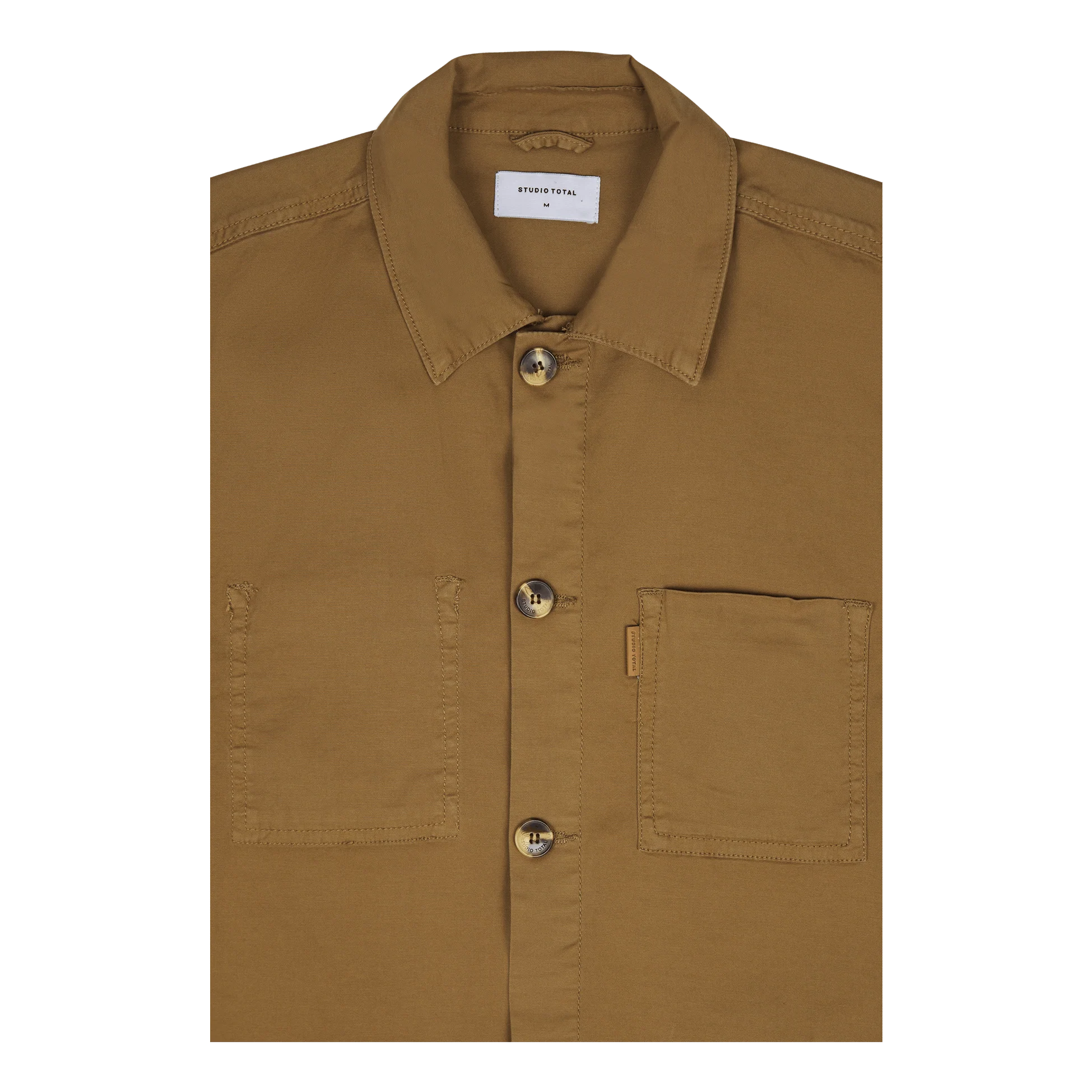 Studio Total Icon Twill Overshirt Lt - Image 4