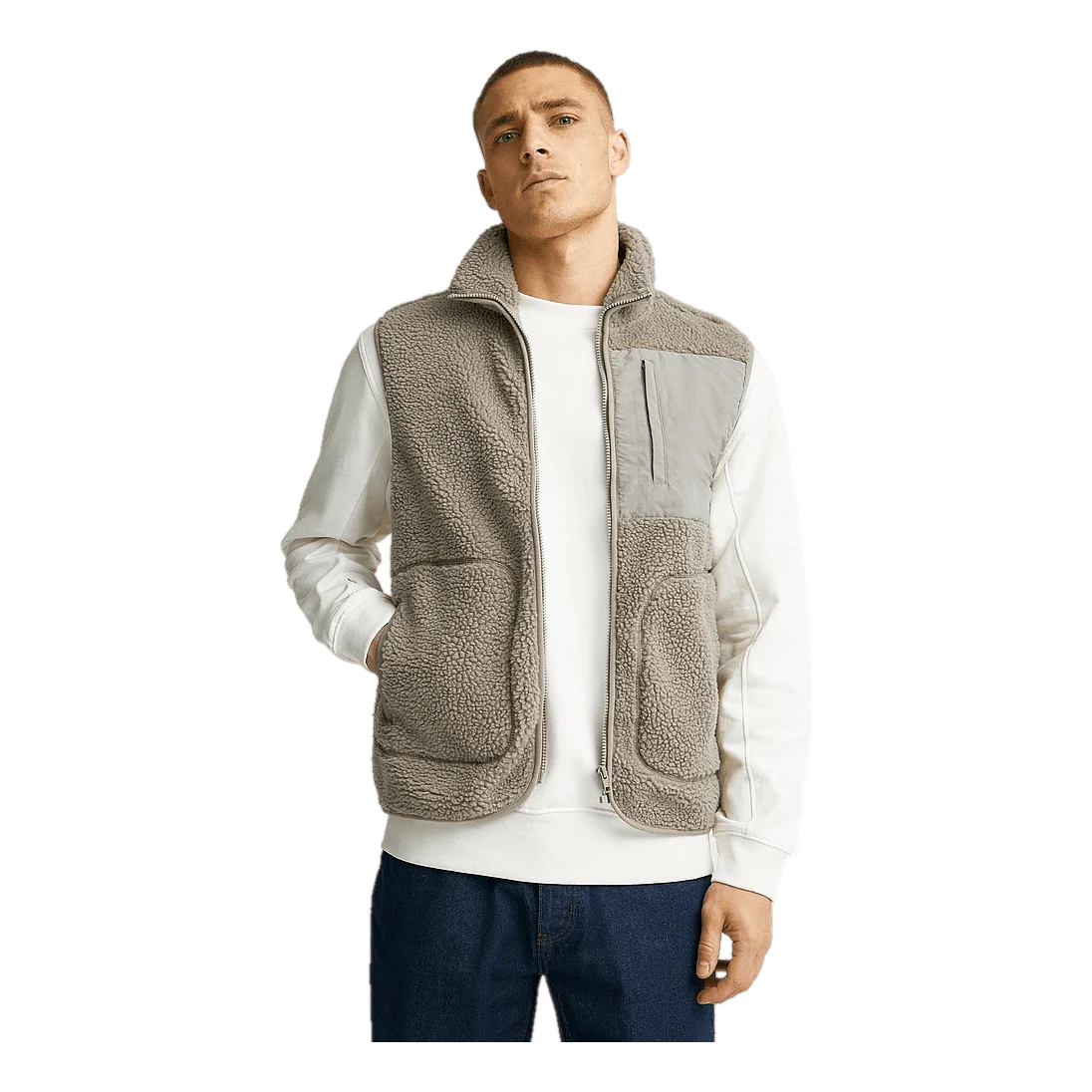 Studio Total Studio Total Pile Vest - Image 6