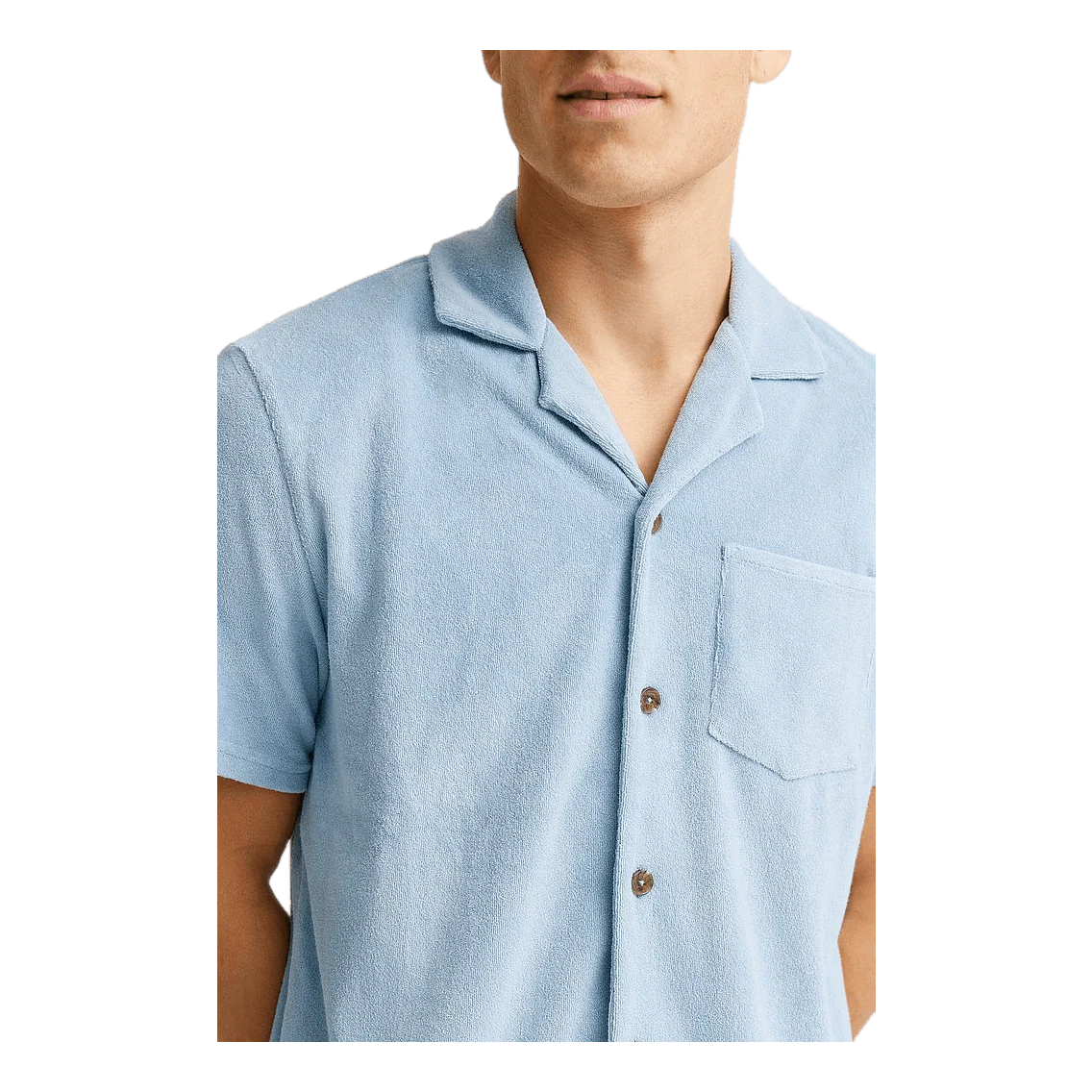 Studio Total Studio Total Terry Camp Shirt Sunbleached - Image 2