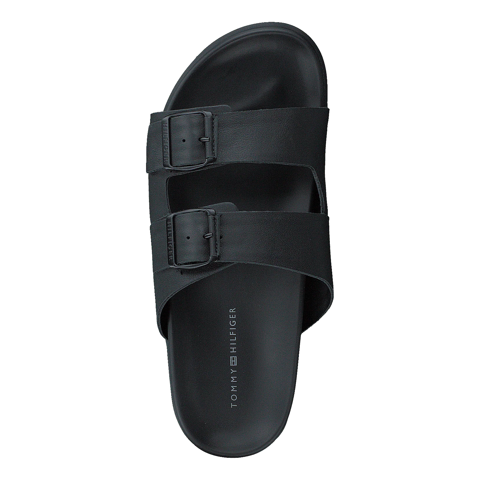 Tommy Hilfiger Elevated Leather Buckle Sandal  Bds - Image 6