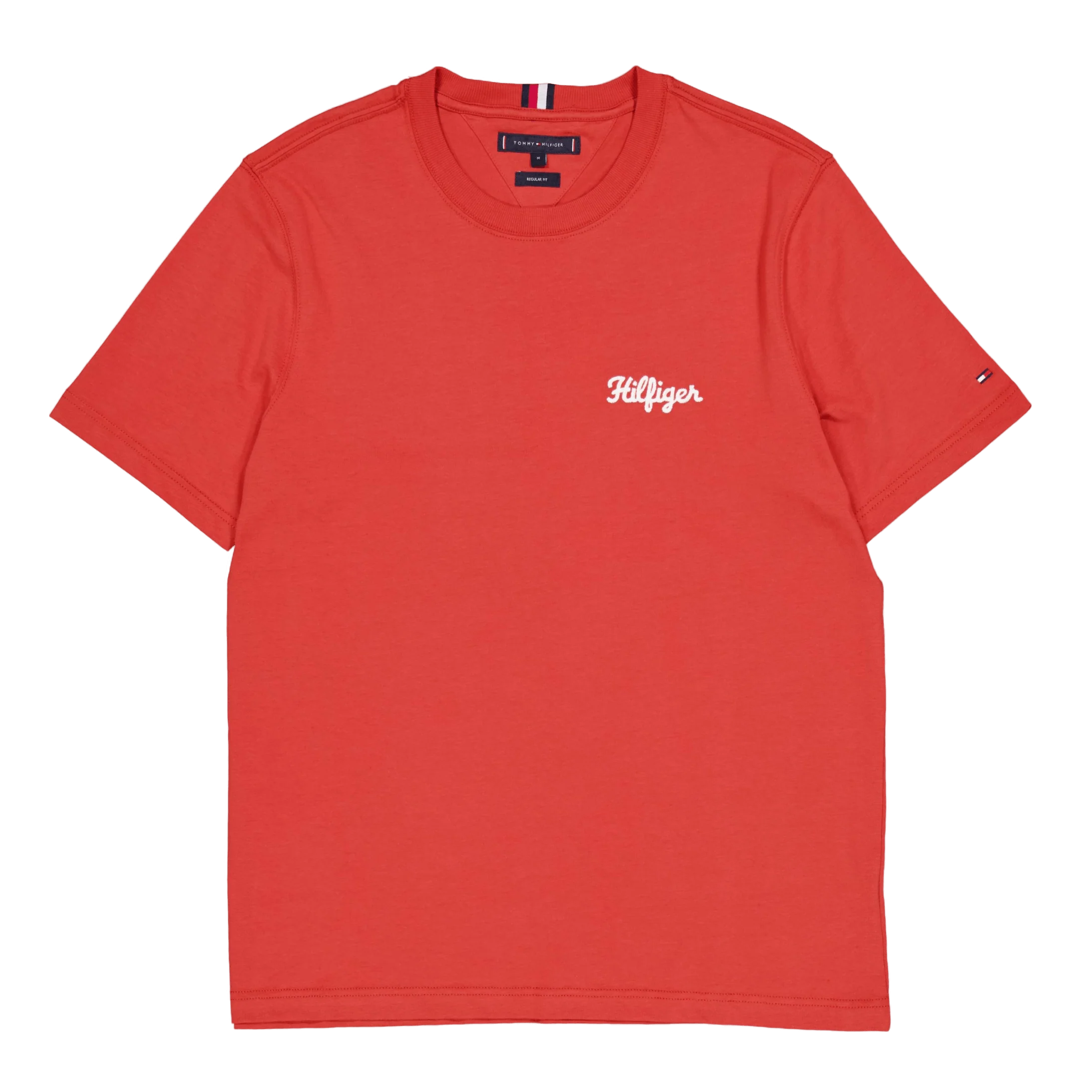 Hilfiger Chainstitch Tee Xm0-terra Red