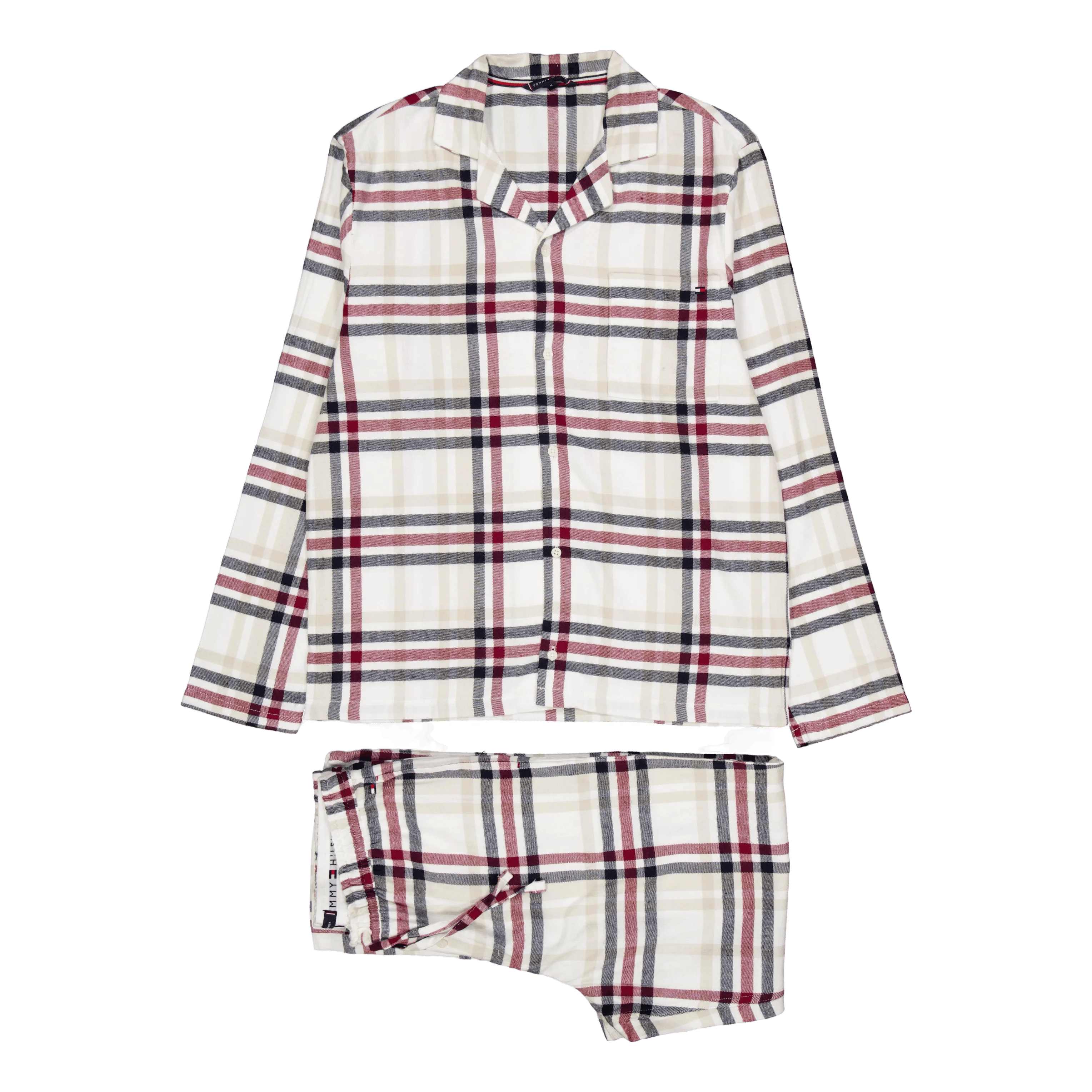 Ls Flannel Pj Shirt Set