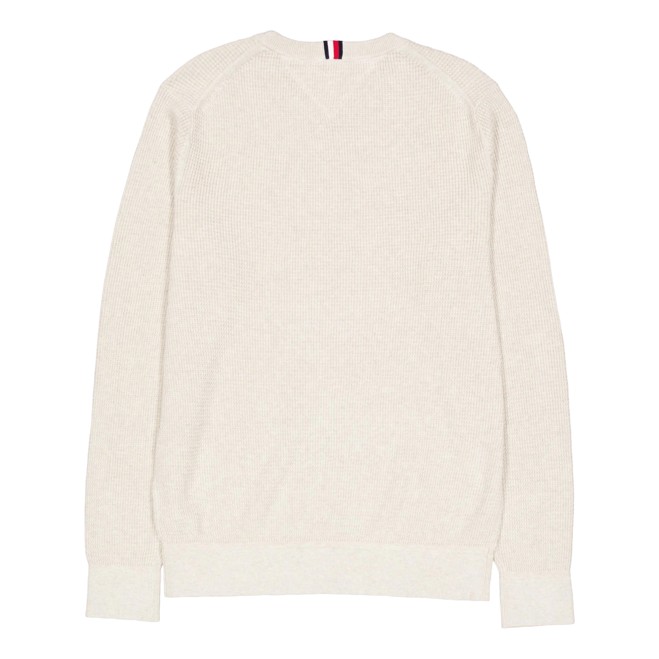 Refined Structure Crew Nk Hcx-heathered Oatmilk - Image 2