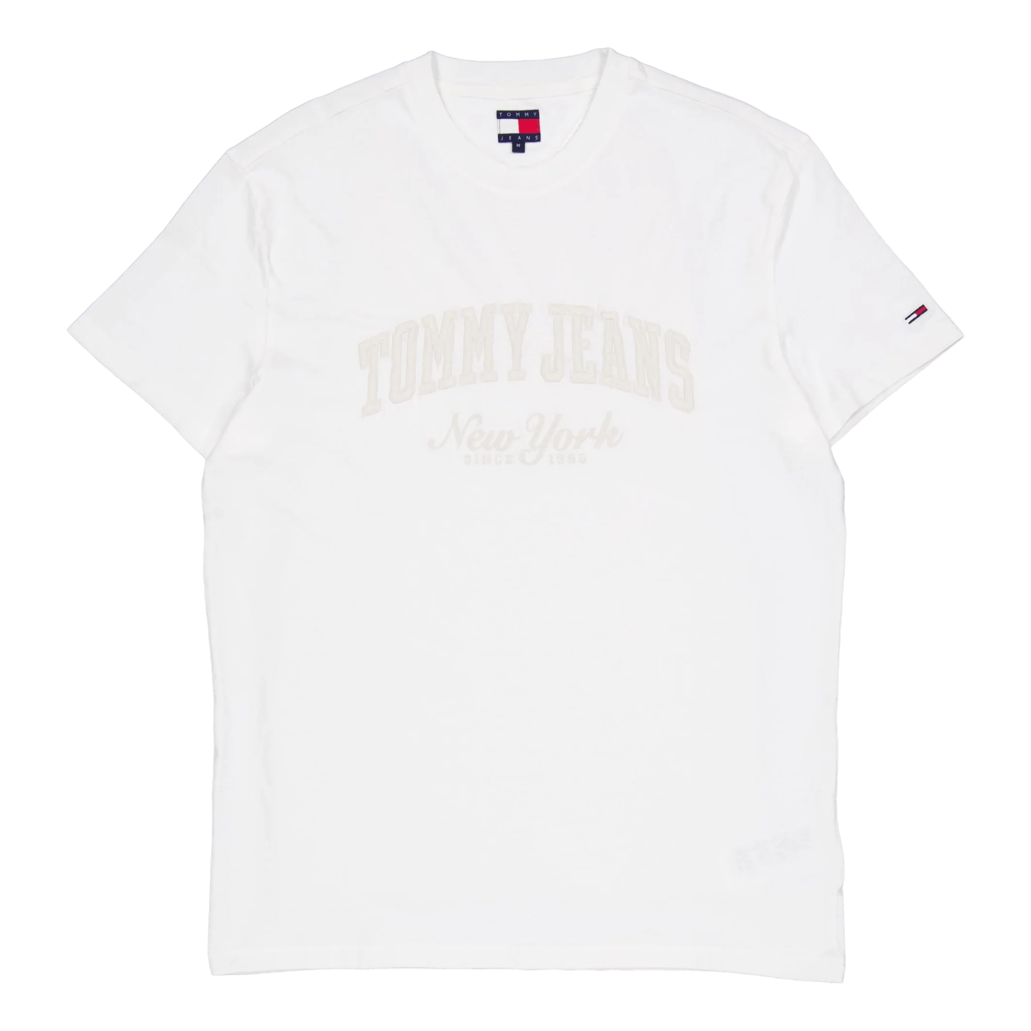 Tjm Reg Vintage Varsity Tee White