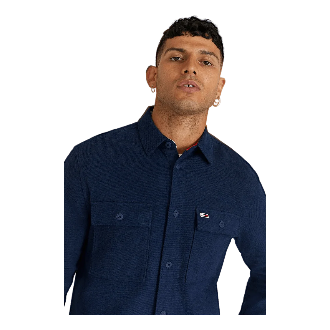 Tommy Hilfiger Tjm Soft Overshirt Twilight - Image 3