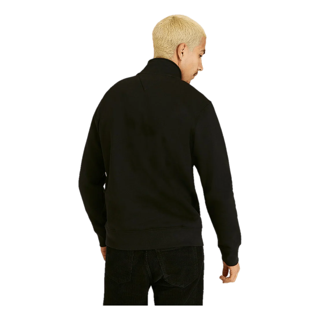 Tommy Hilfiger Tjm Solid Zip Mock Neck - Image 2