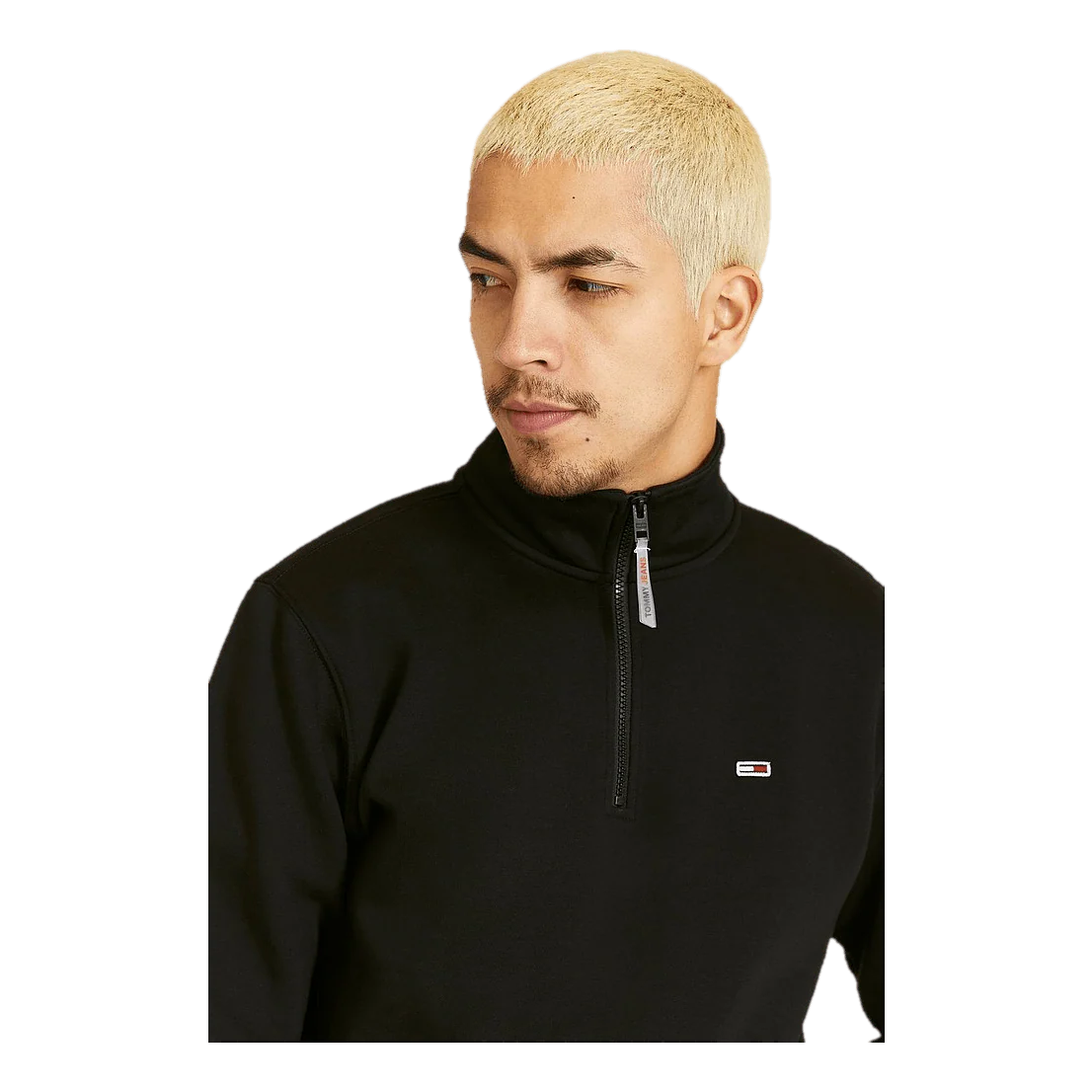 Tommy Hilfiger Tjm Solid Zip Mock Neck - Image 4